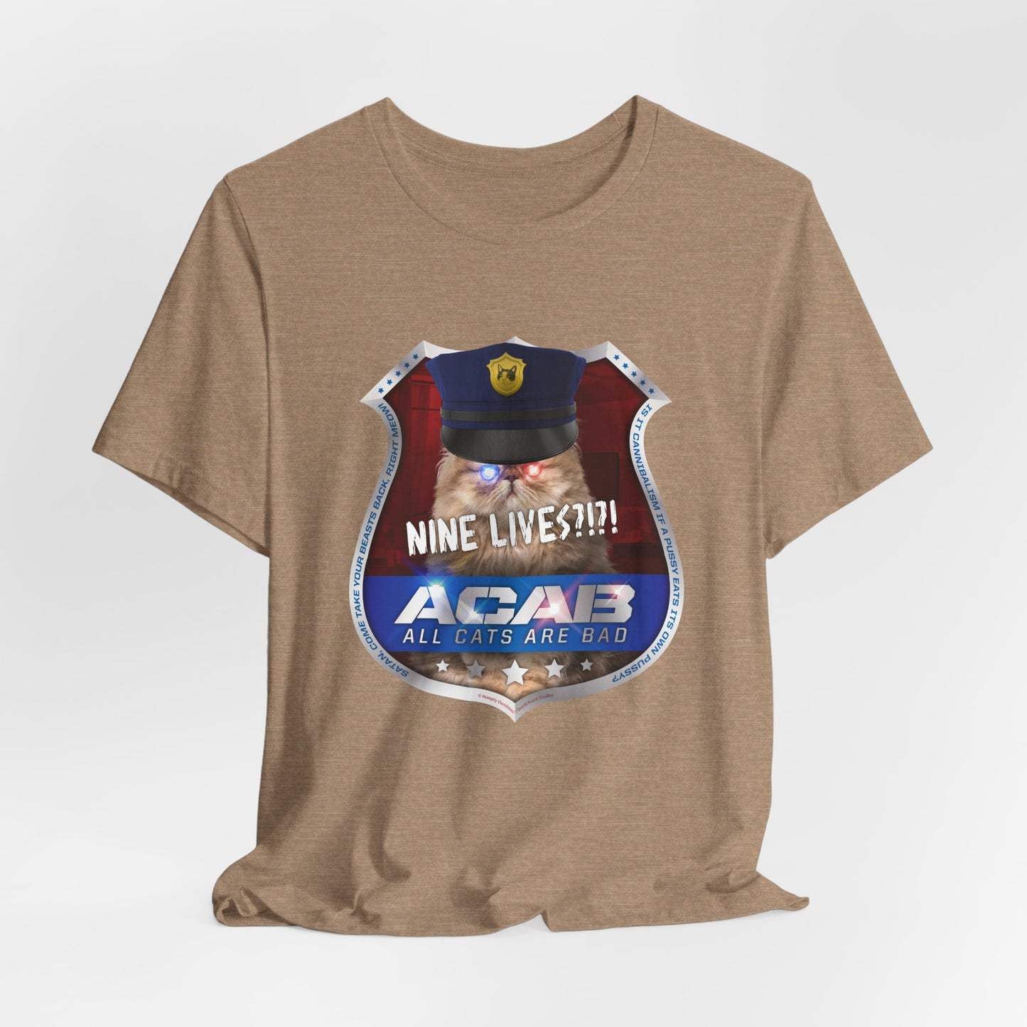 DK210: A.C.A.B. (Cats Edition) - Unisex S/S T-Shirt