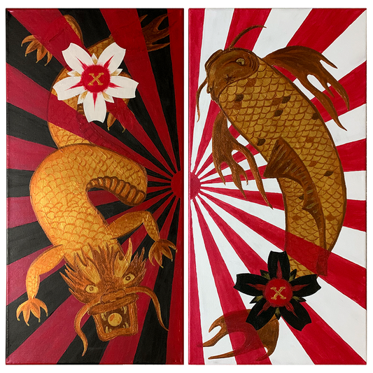 Fine Kunst - Dragon't Be So Koi!