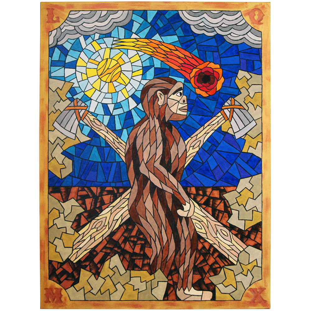 Fine Kunst - Man's Devolution