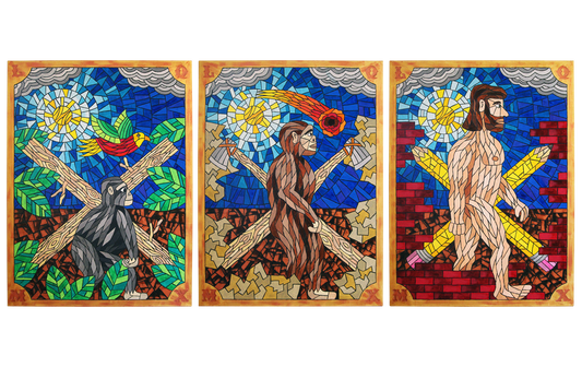 Fine Kunst - Man's Devolution