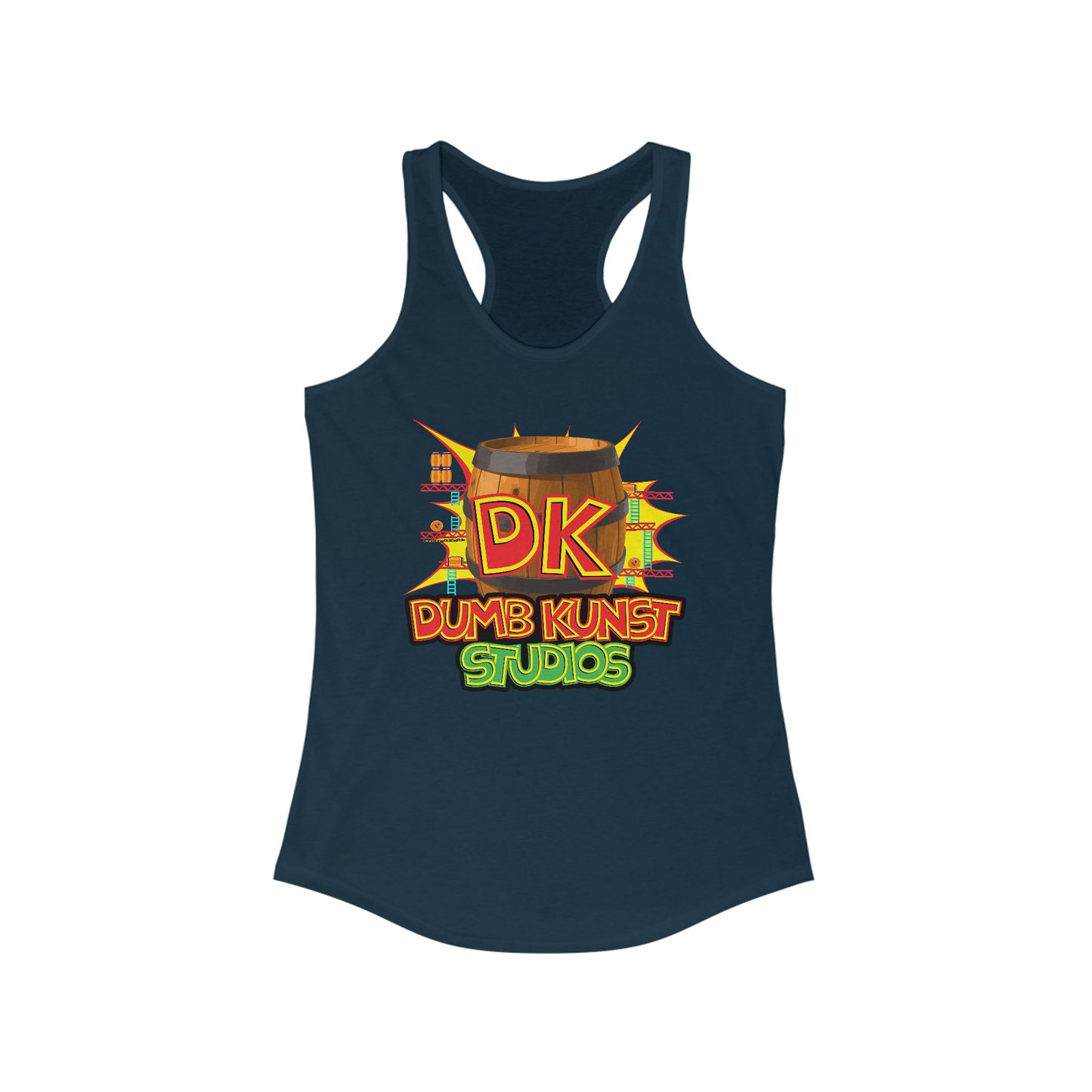 DK86: King Donkey Kunst - Ladies Racerback Tank