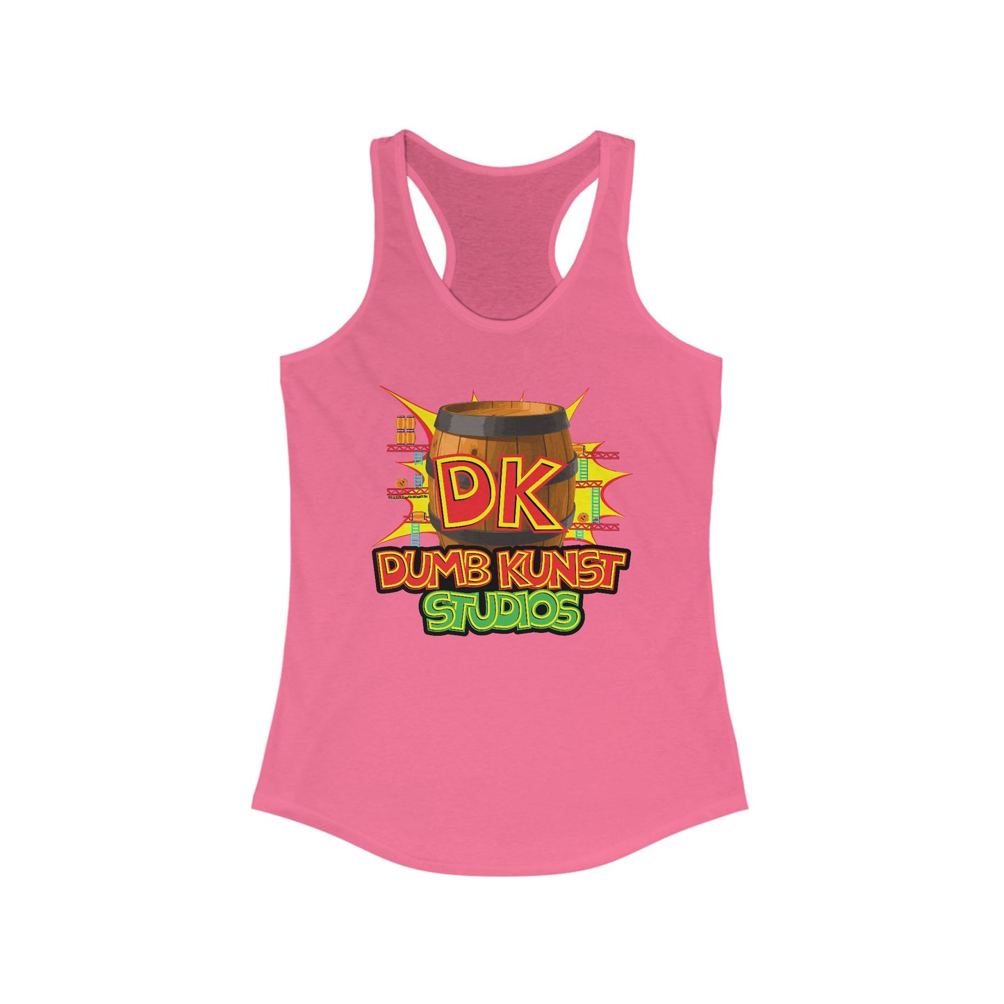 DK86: King Donkey Kunst - Ladies Racerback Tank