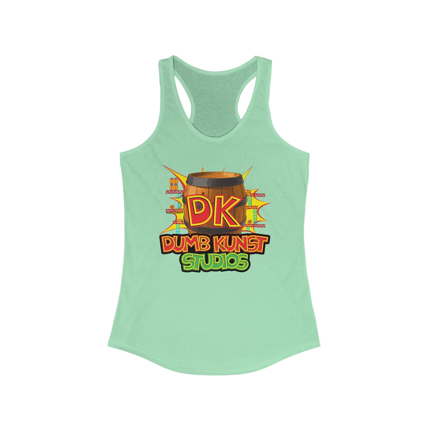 DK86: King Donkey Kunst - Ladies Racerback Tank