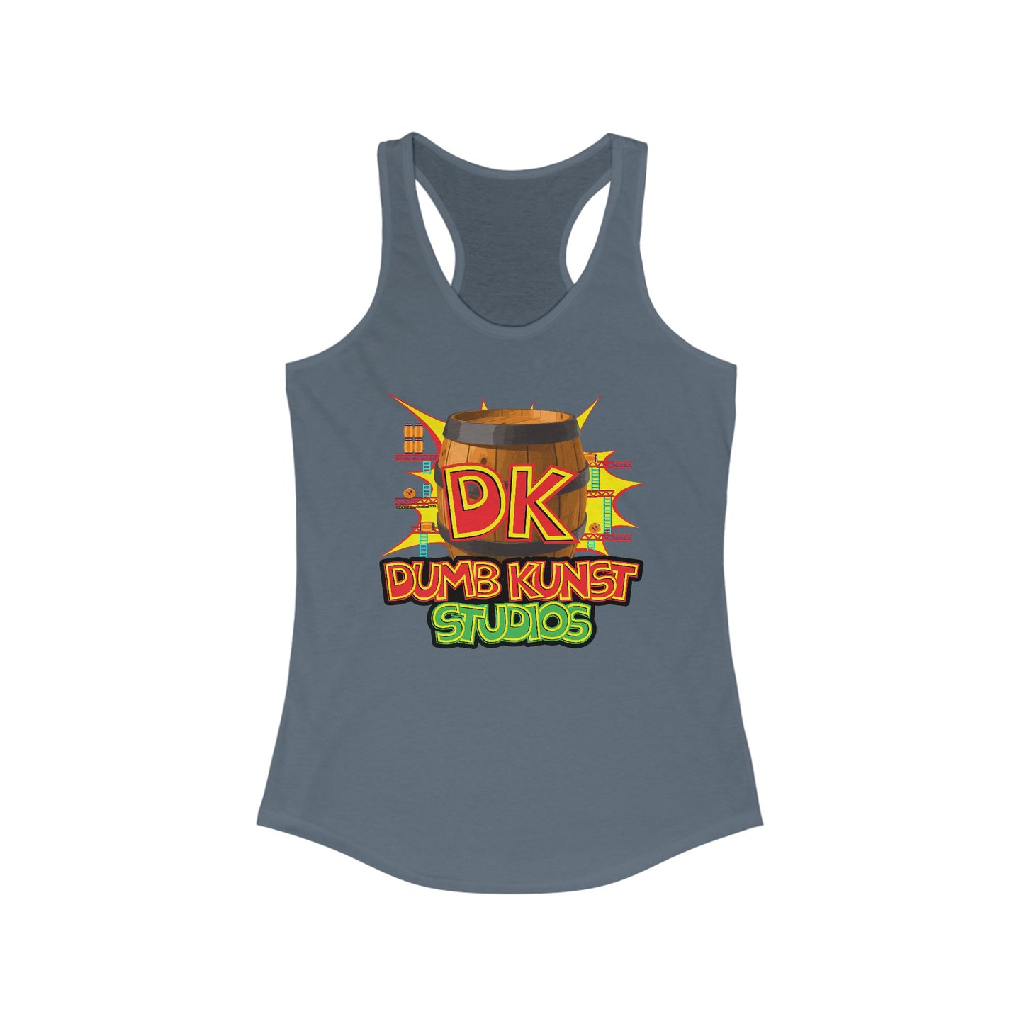 DK86: King Donkey Kunst - Ladies Racerback Tank