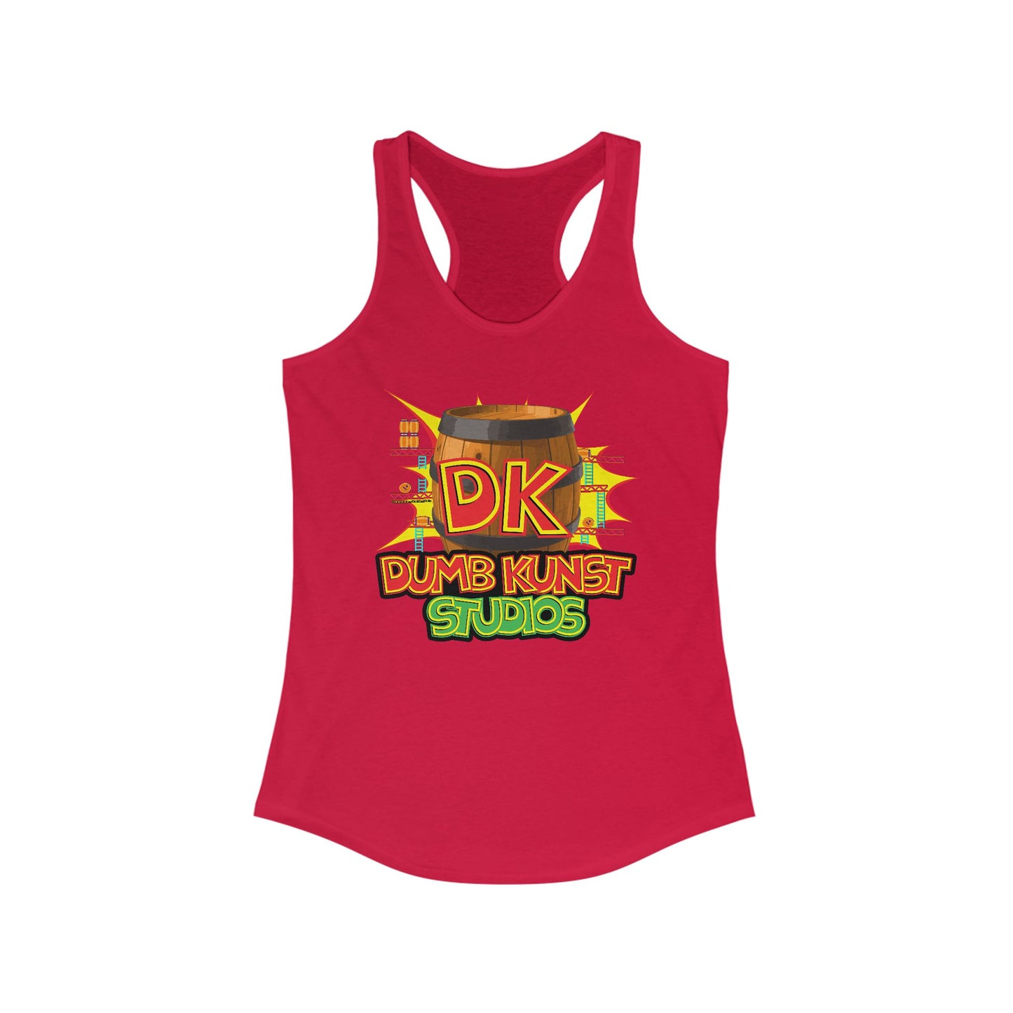 DK86: King Donkey Kunst - Ladies Racerback Tank