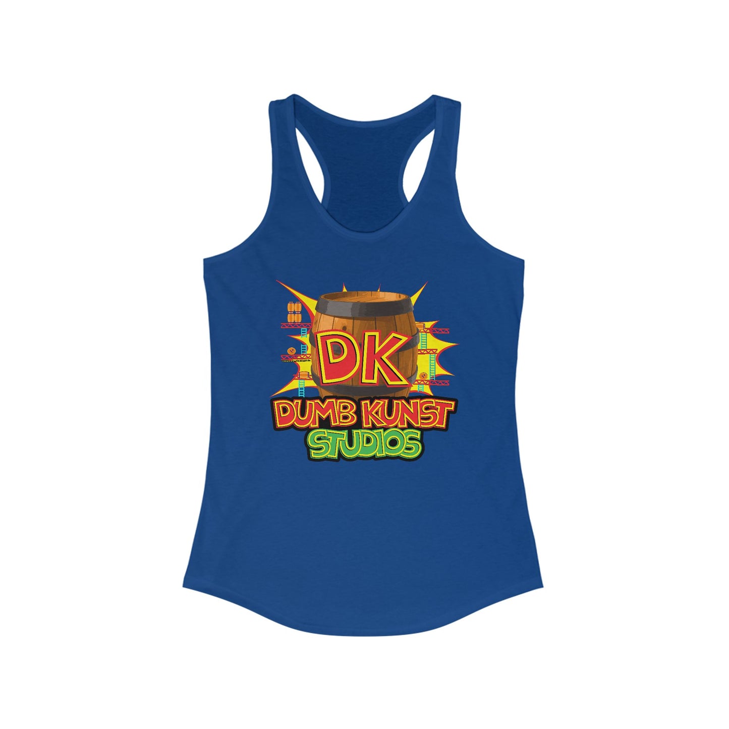 DK86: King Donkey Kunst - Ladies Racerback Tank