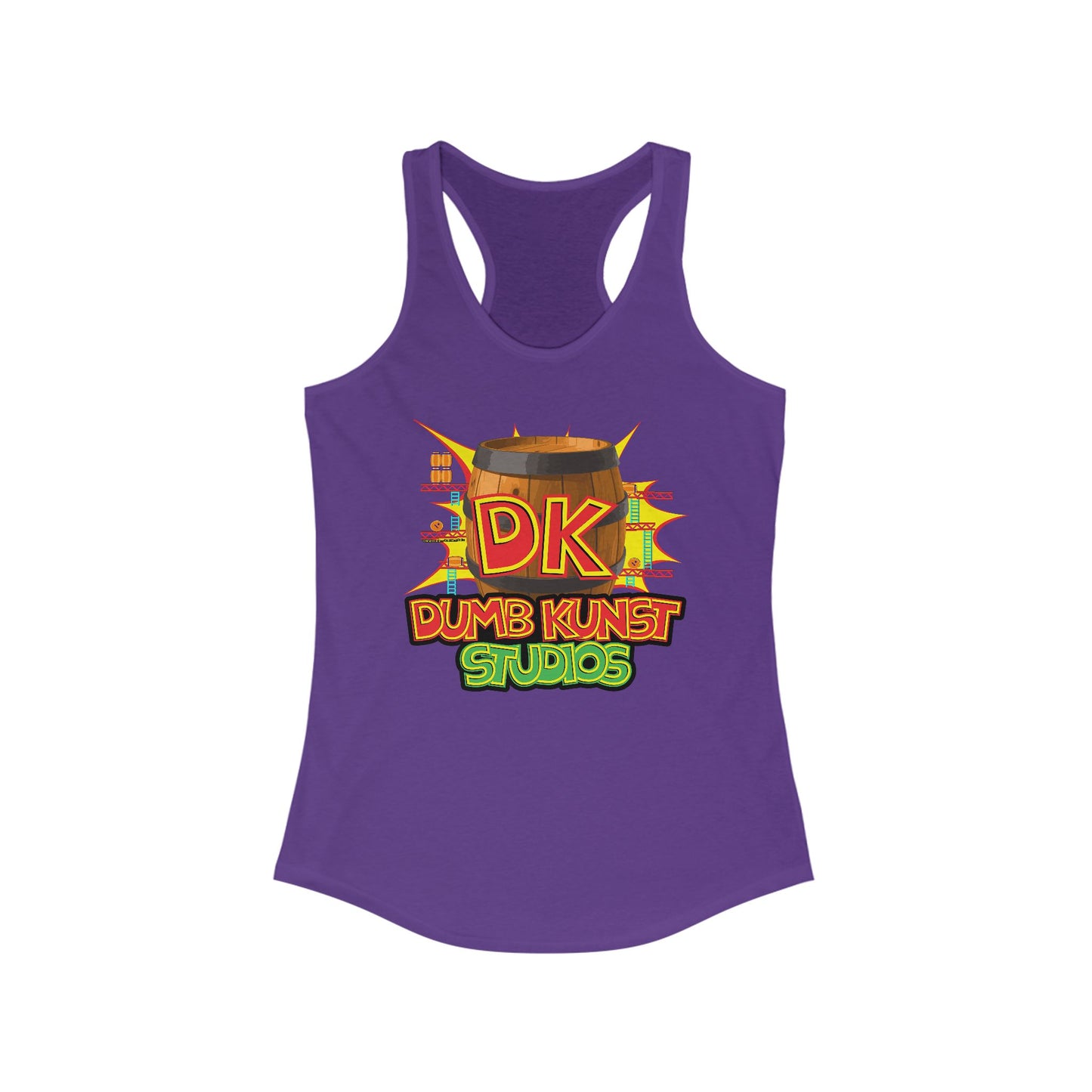 DK86: King Donkey Kunst - Ladies Racerback Tank