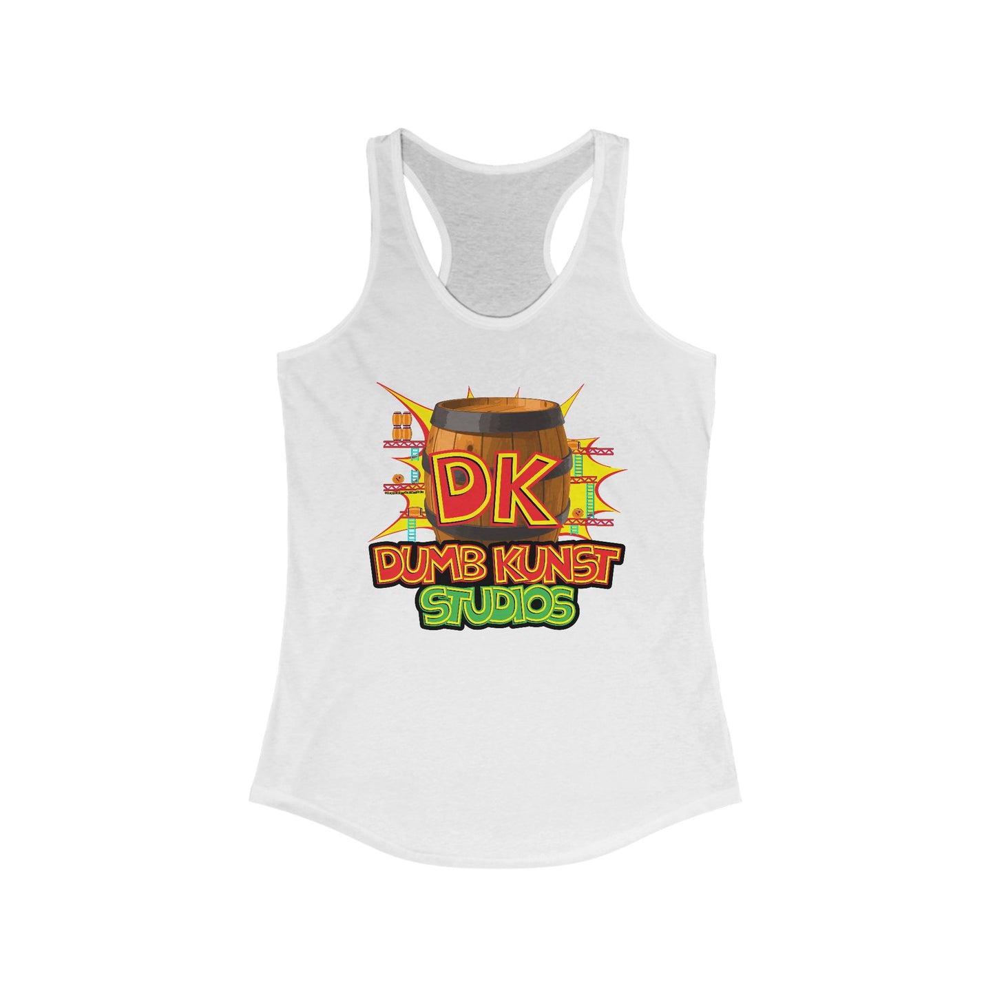 DK86: King Donkey Kunst - Ladies Racerback Tank
