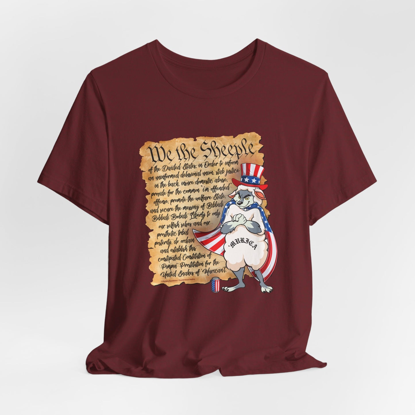 DK216: We The Sheeple - Unisex S/S T-Shirt