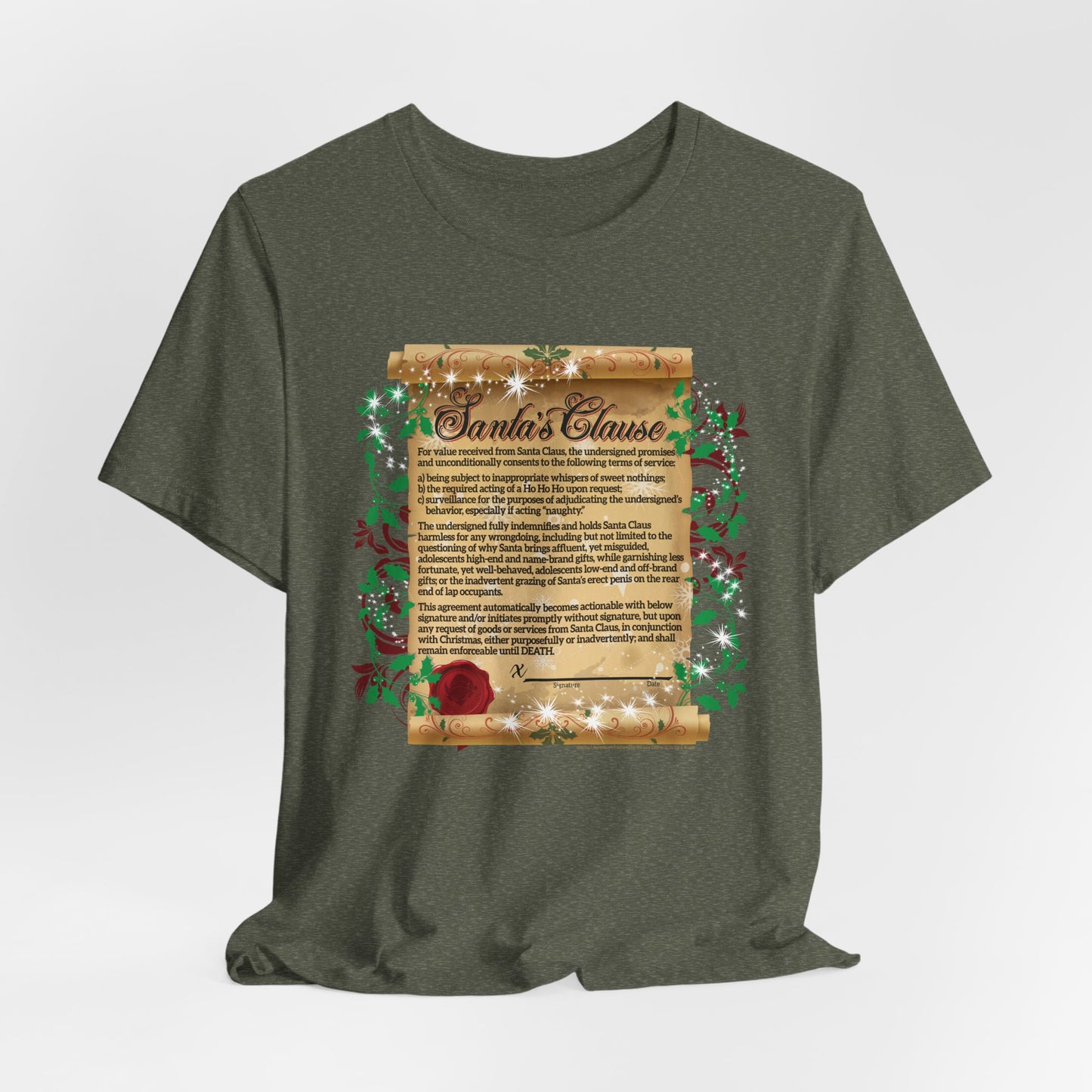 DK35: Santa's Clause - Unisex S/S T-Shirt