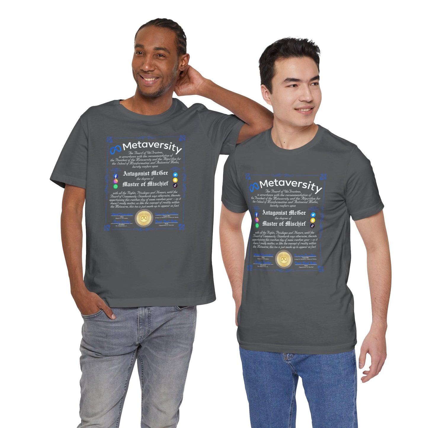 DK160: The Metaversity Of... - Unisex S/S T-Shirt