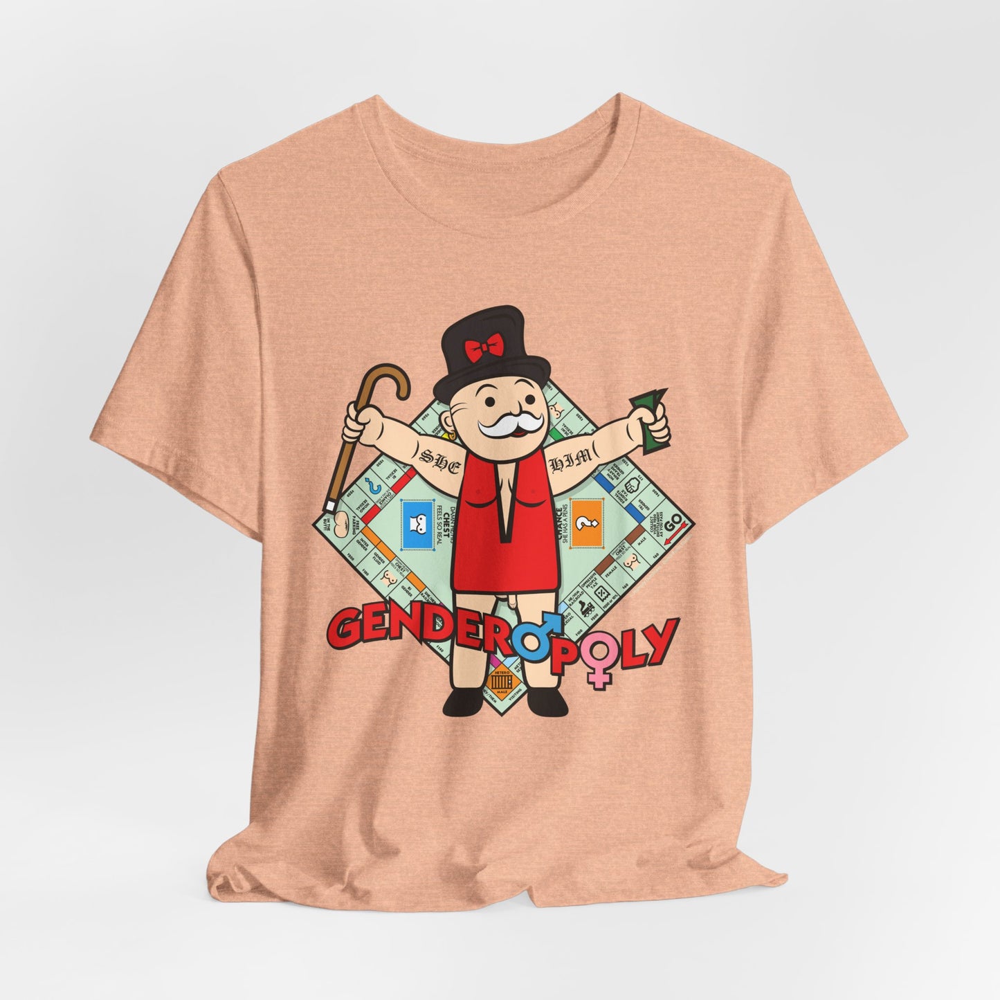 DK142: Genderopoly - Unisex S/S T-Shirt