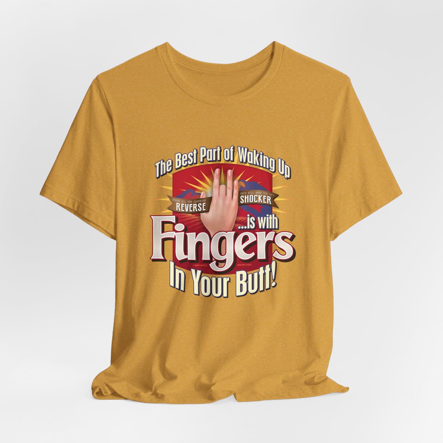 DK104: The Best Part of Waking Up... - Unisex S/S T-Shirt