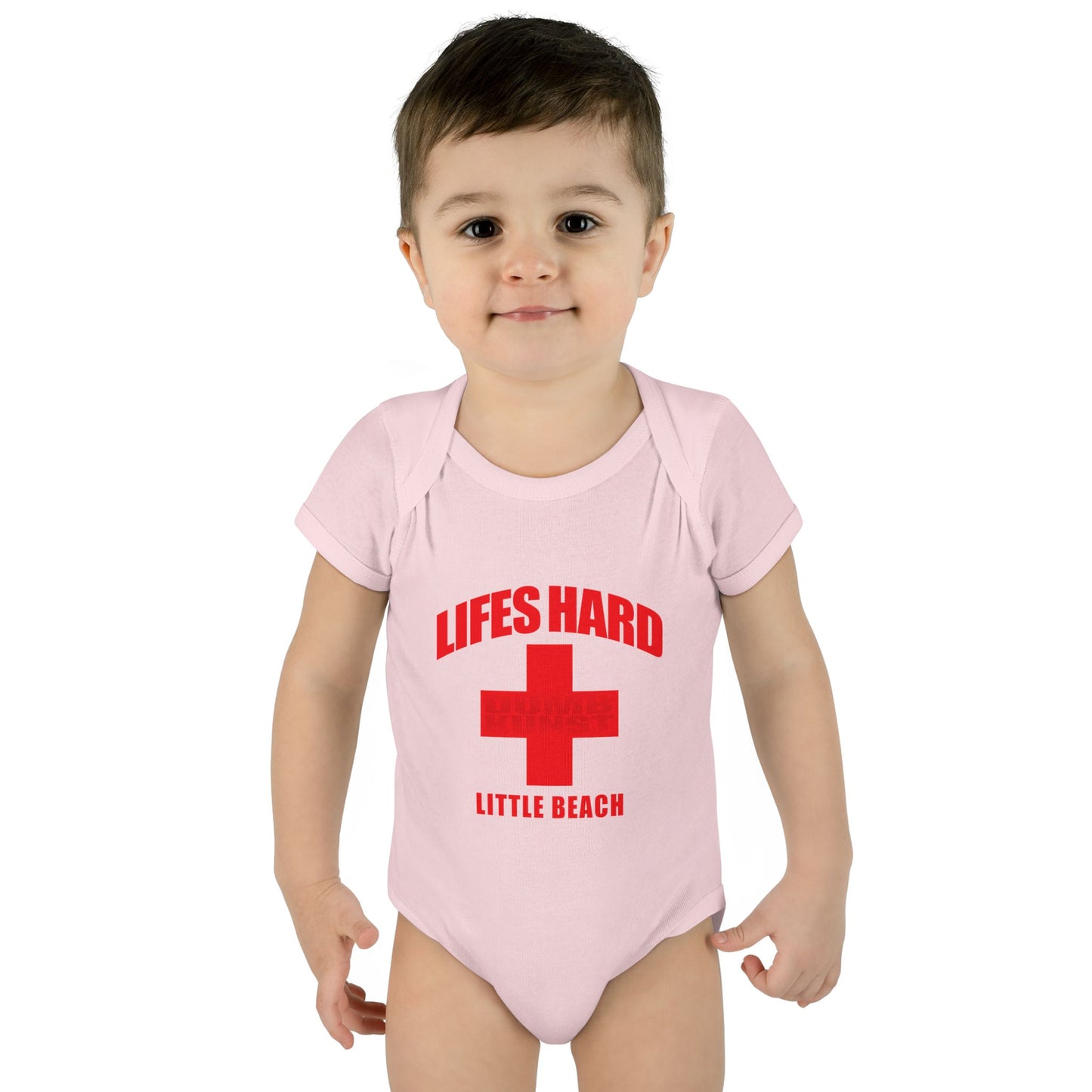 DK42: LIFESHARD - Little Beach - Infant Sized Onsie