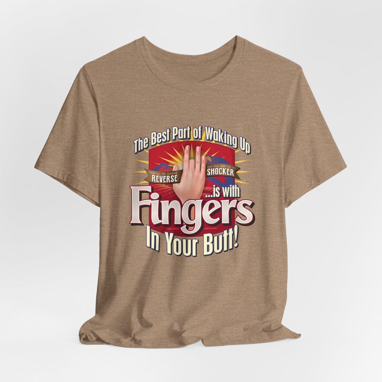 DK104: The Best Part of Waking Up... - Unisex S/S T-Shirt