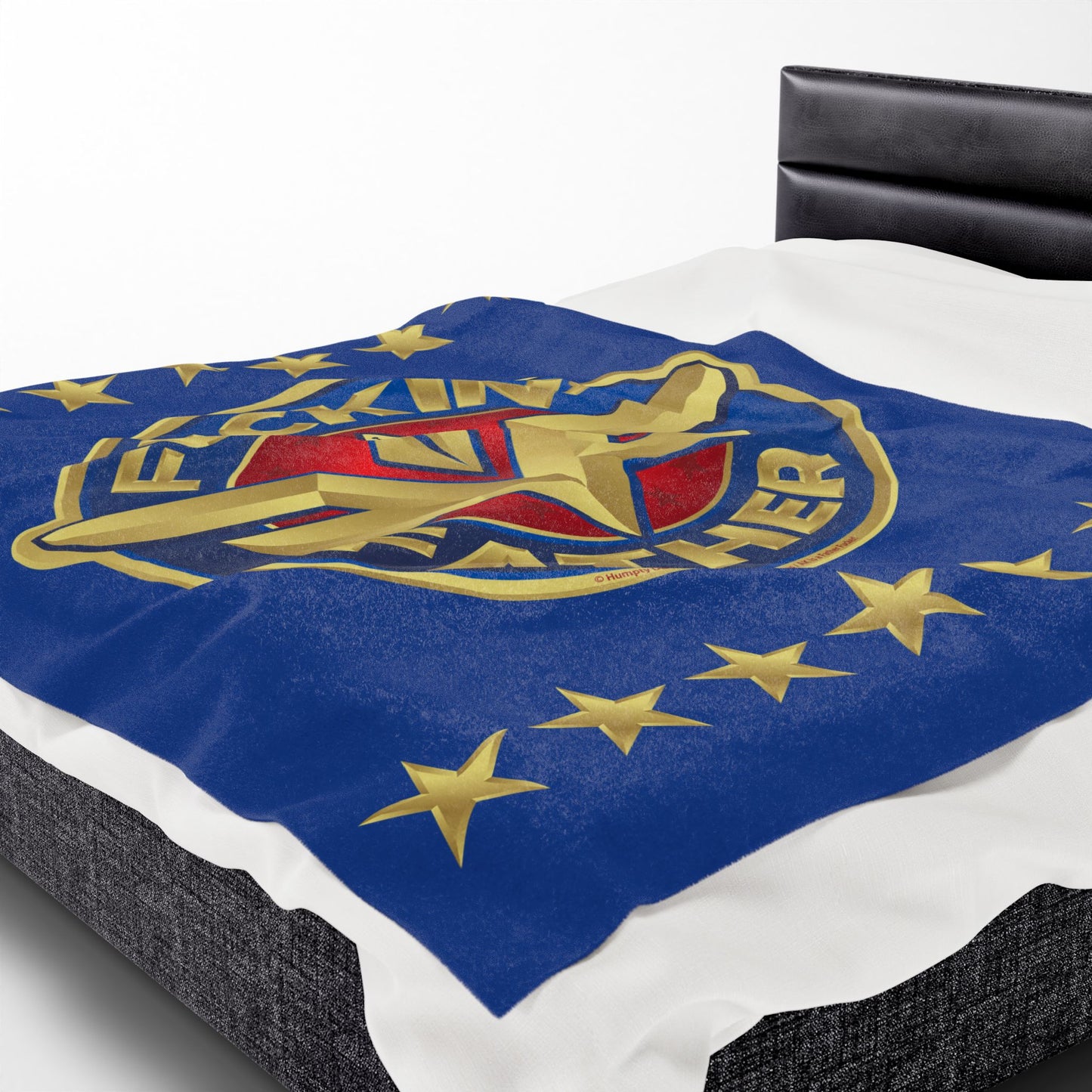 DK234: MF'in Fatherfuckers (HIS Edition) - Velveteen Plush Blanket