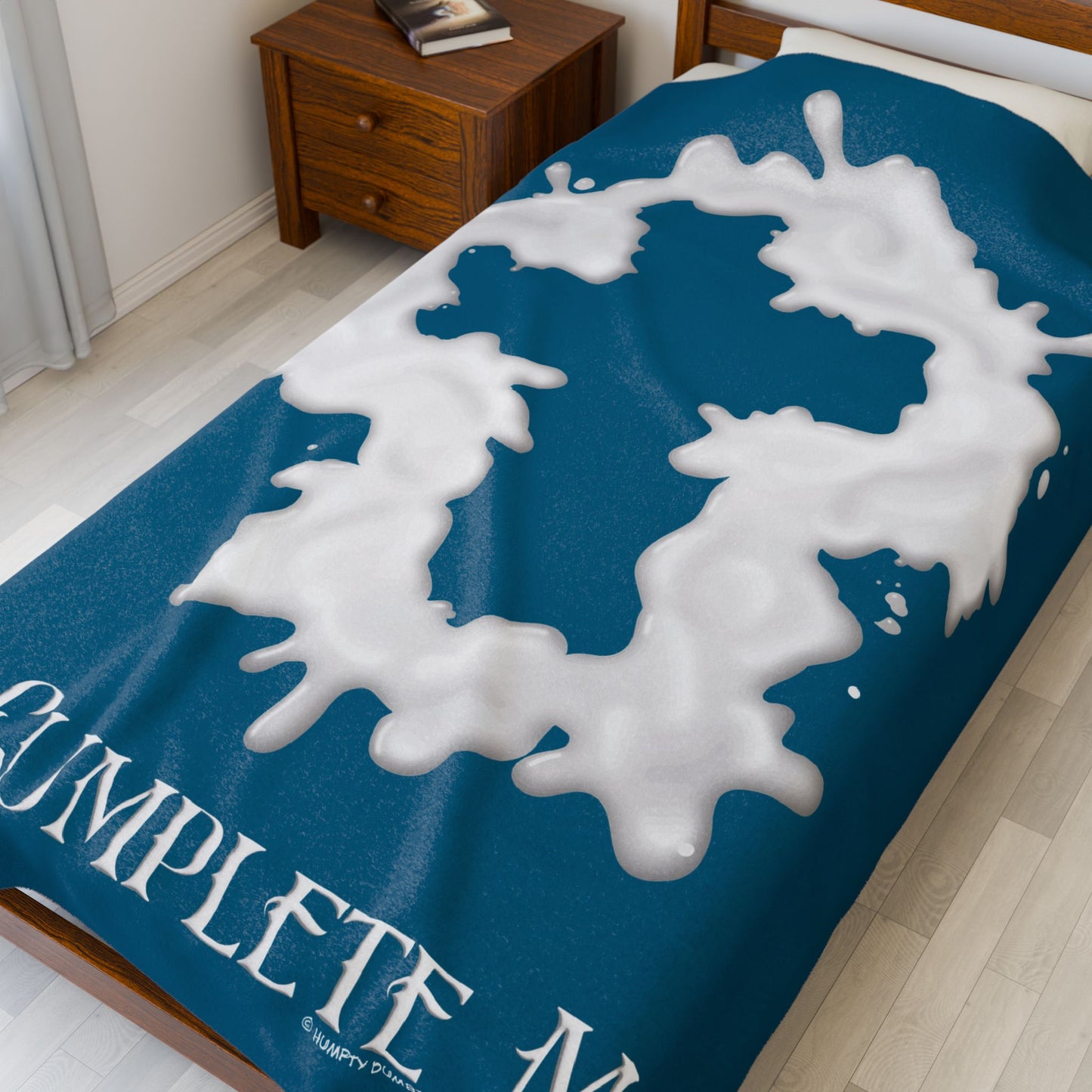 DK38: You Cumplete Me - Velveteen Plush Blanket
