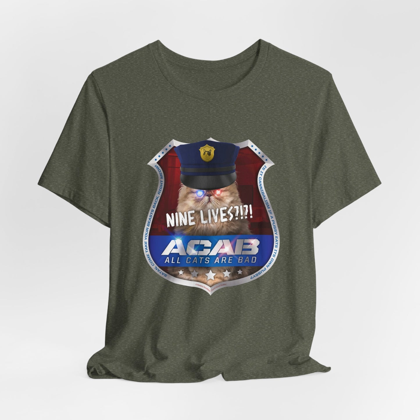 DK210: A.C.A.B. (Cats Edition) - Unisex S/S T-Shirt