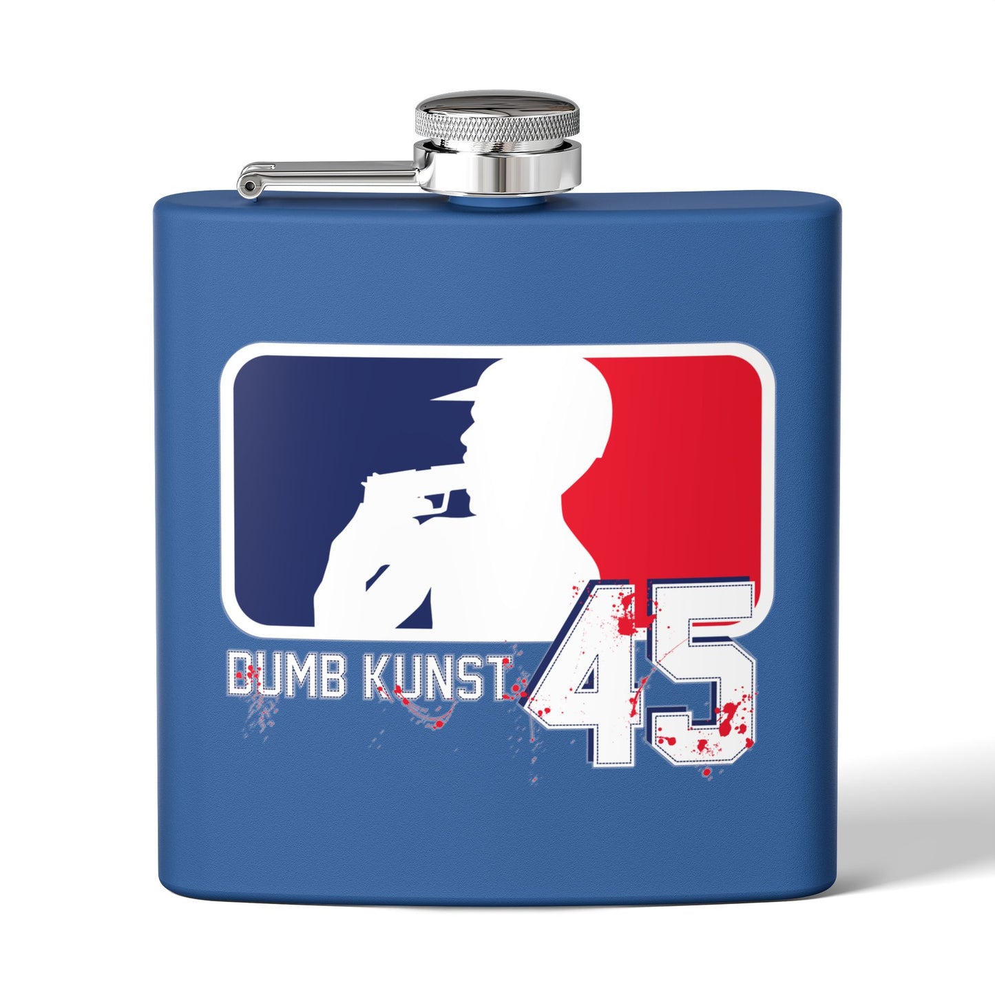DK3: Take Me Out of the Ball Game - 6oz Stainless Steel Hip Flask