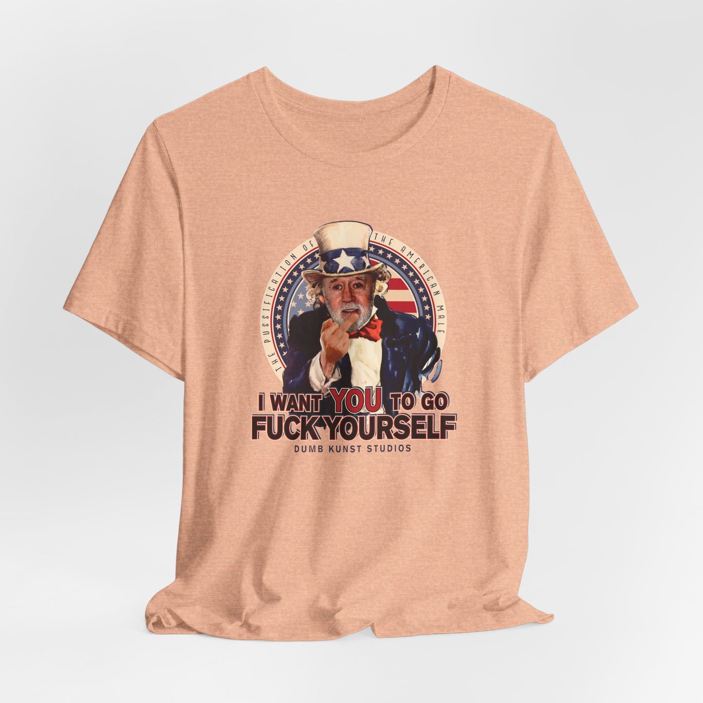 DK23: The Pussification of the American Male - Unisex S/S T-Shirt