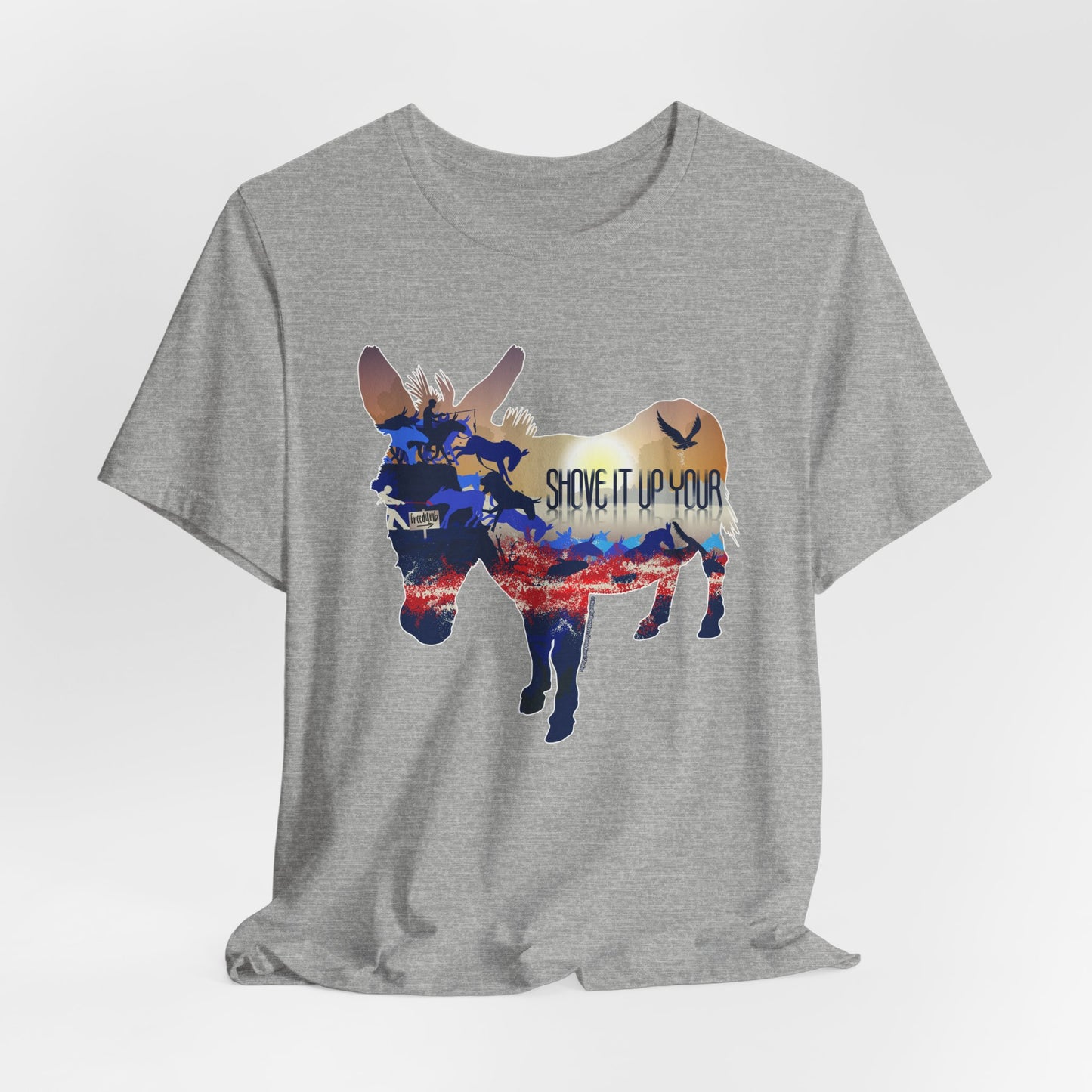 DK85: Shove It Up Your - Unisex S/S T-Shirt