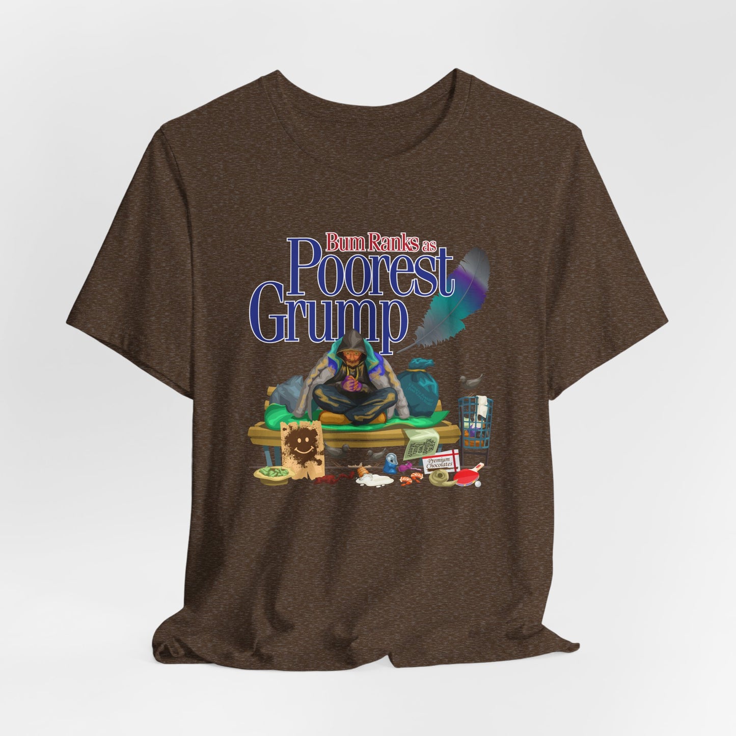 DK146: Poorest Grump - Unisex S/S T-Shirt