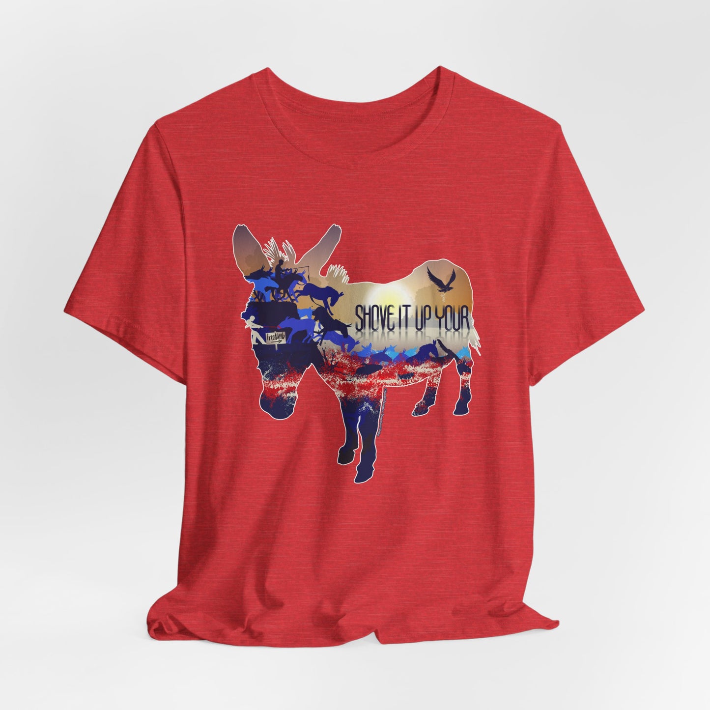 DK85: Shove It Up Your - Unisex S/S T-Shirt