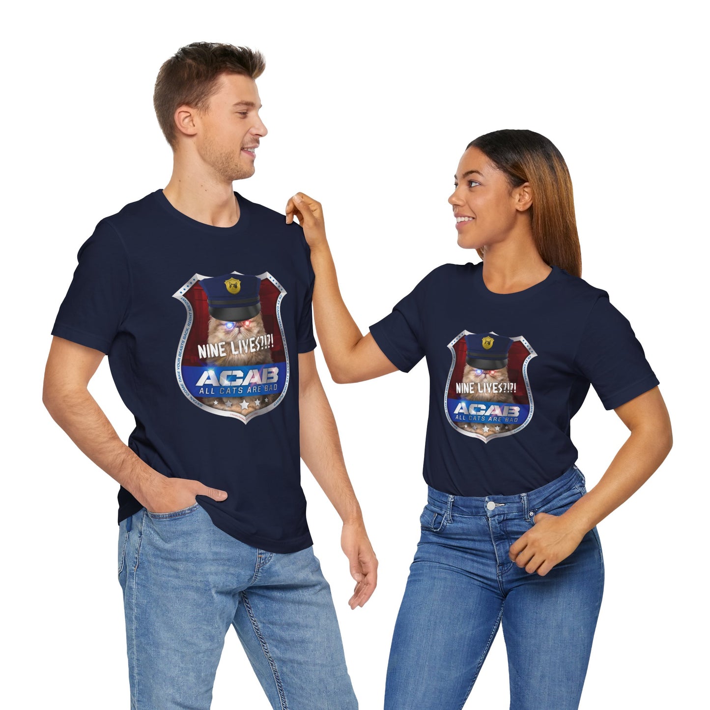 DK210: A.C.A.B. (Cats Edition) - Unisex S/S T-Shirt