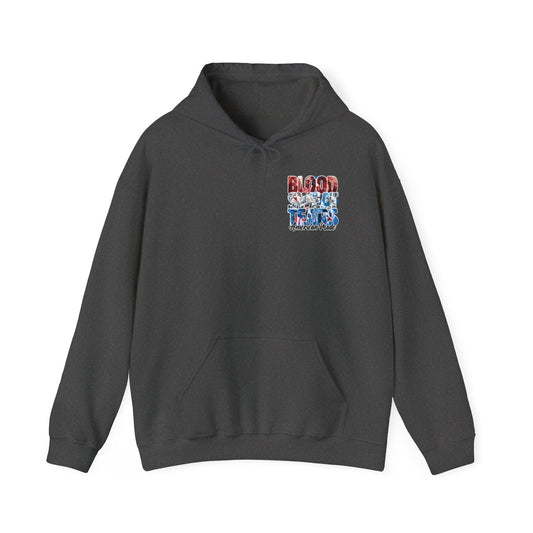 DK222: Blood Sweat Tears - Adult Hooded Sweatshirt