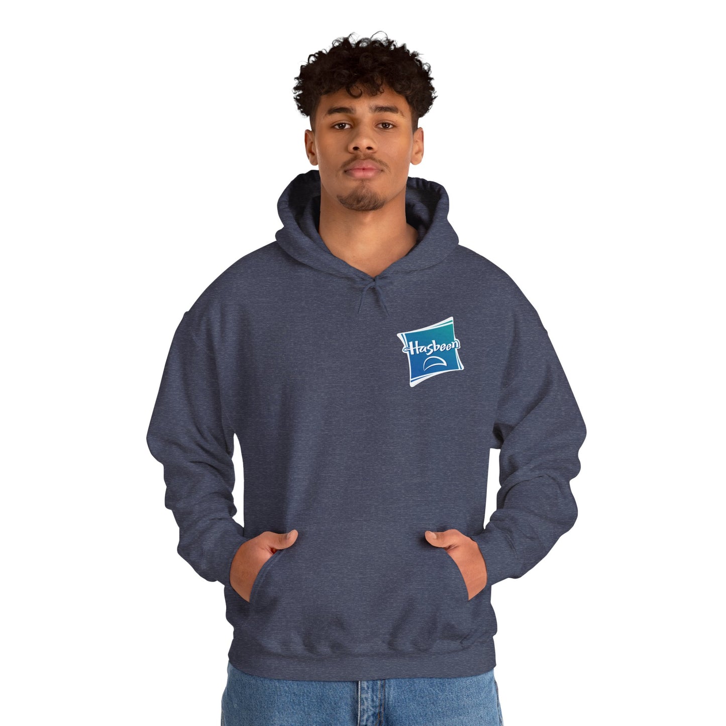 DK128: Hasbeen - Adult Hooded Sweatshirt