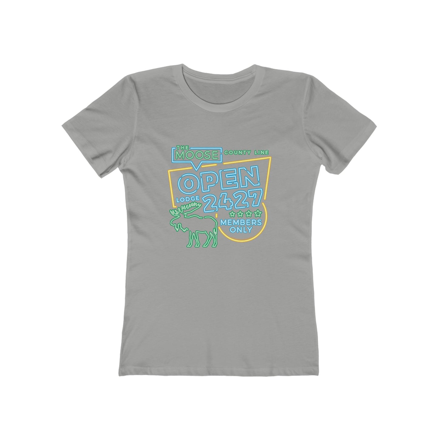 Moose Lodge 2427 - Moose Open 2427 - Women's T-Shirt (Front Print Only)
