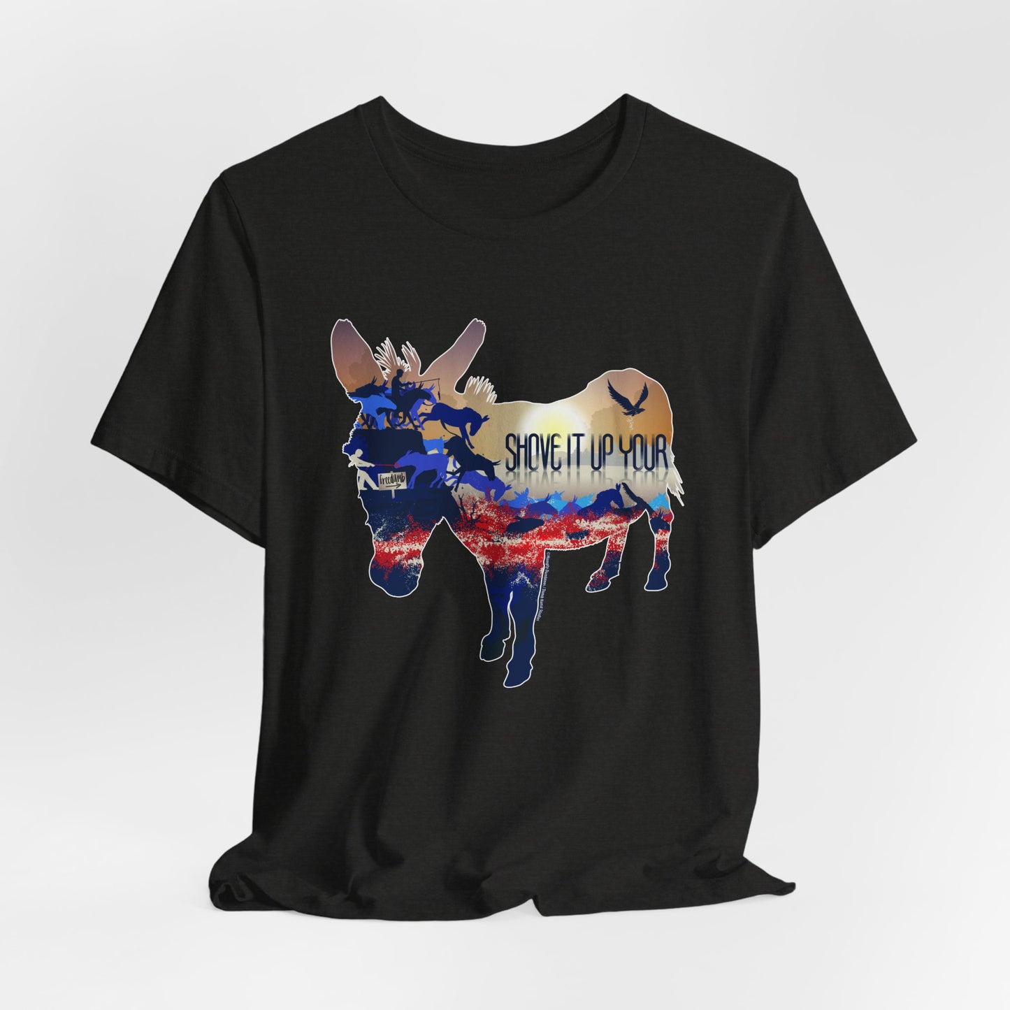 DK85: Shove It Up Your - Unisex S/S T-Shirt