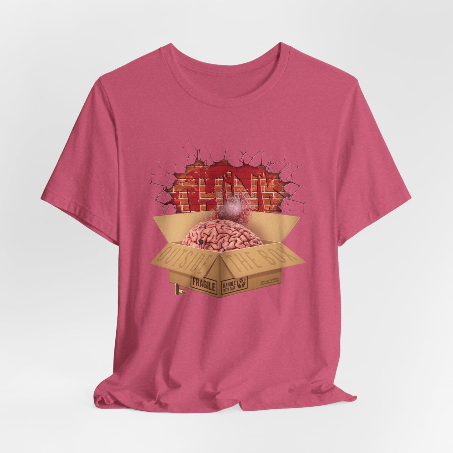 DK194: Think Outside The Box - Unisex S/S T-Shirt