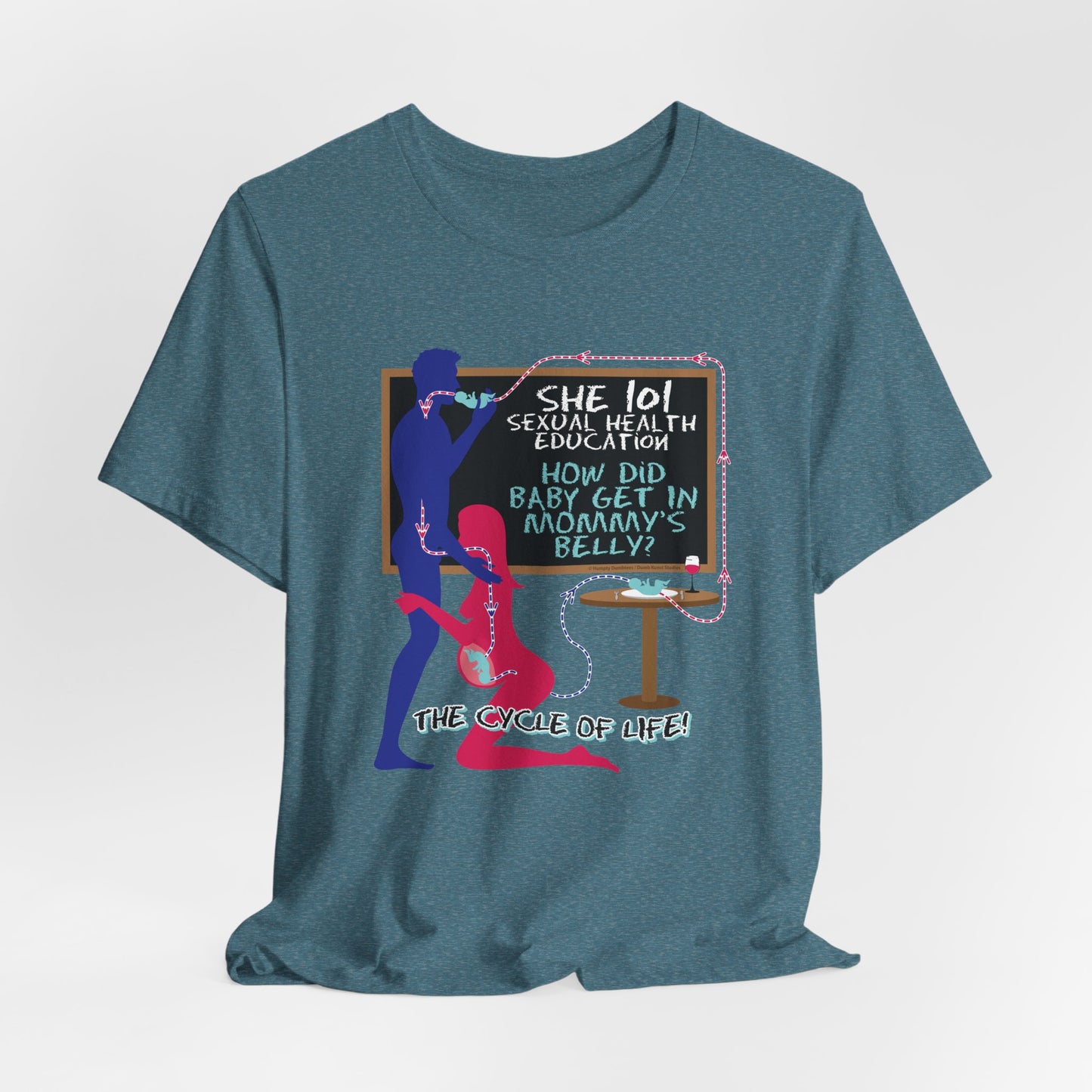 DK184: Baby In The Belly - Unisex S/S T-Shirt