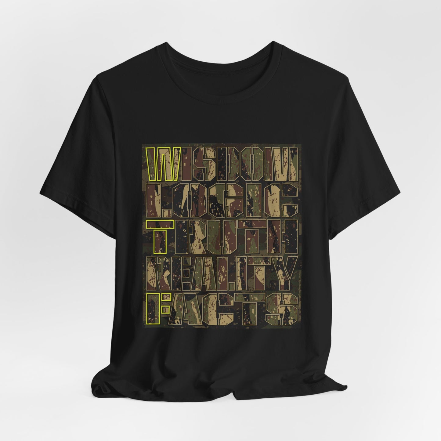 DK159: WTF! FTW! Facts! (Camo Edition) - Unisex S/S T-Shirt