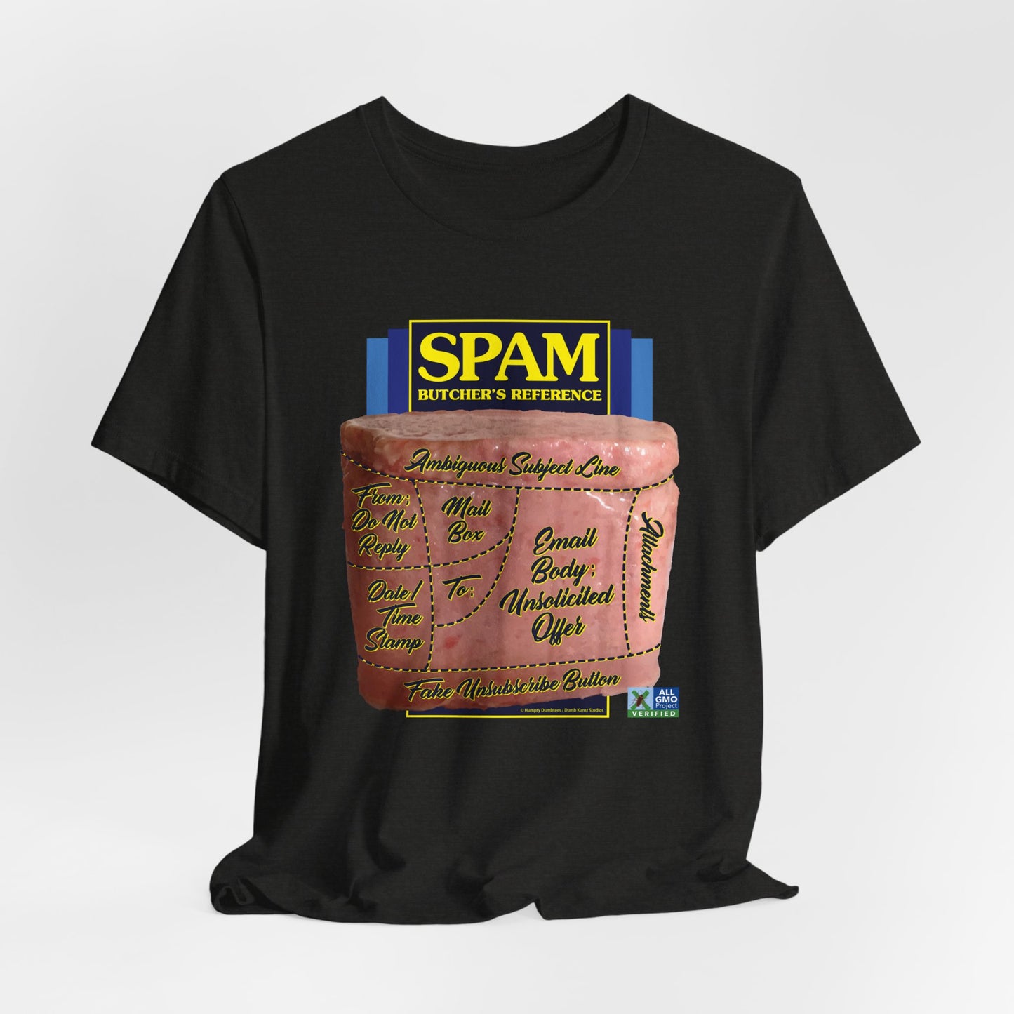 DK207: SPAM! - Unisex S/S T-Shirt