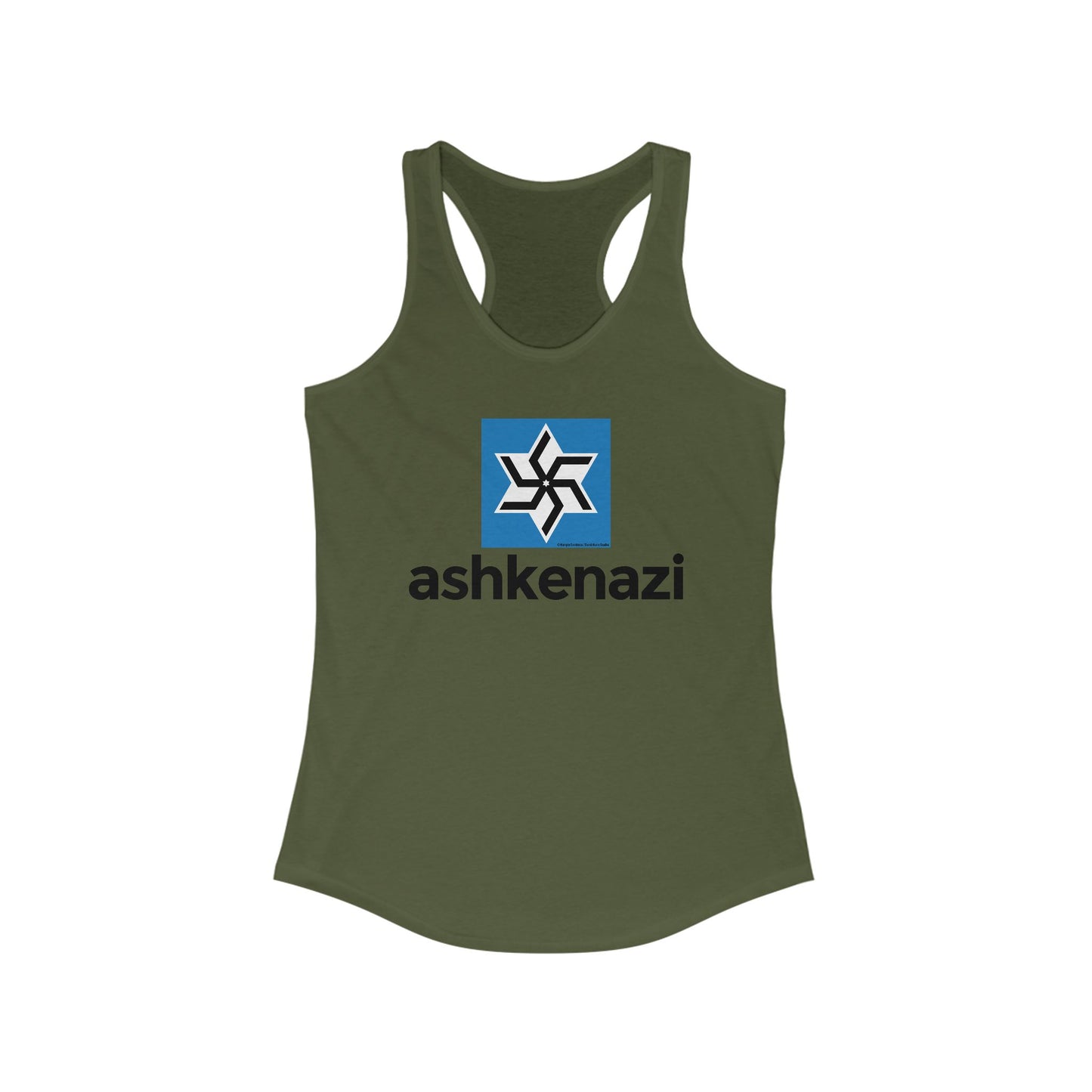DK231: Banded Together (We Cry Blue Edition) - Ladies Racerback Tank