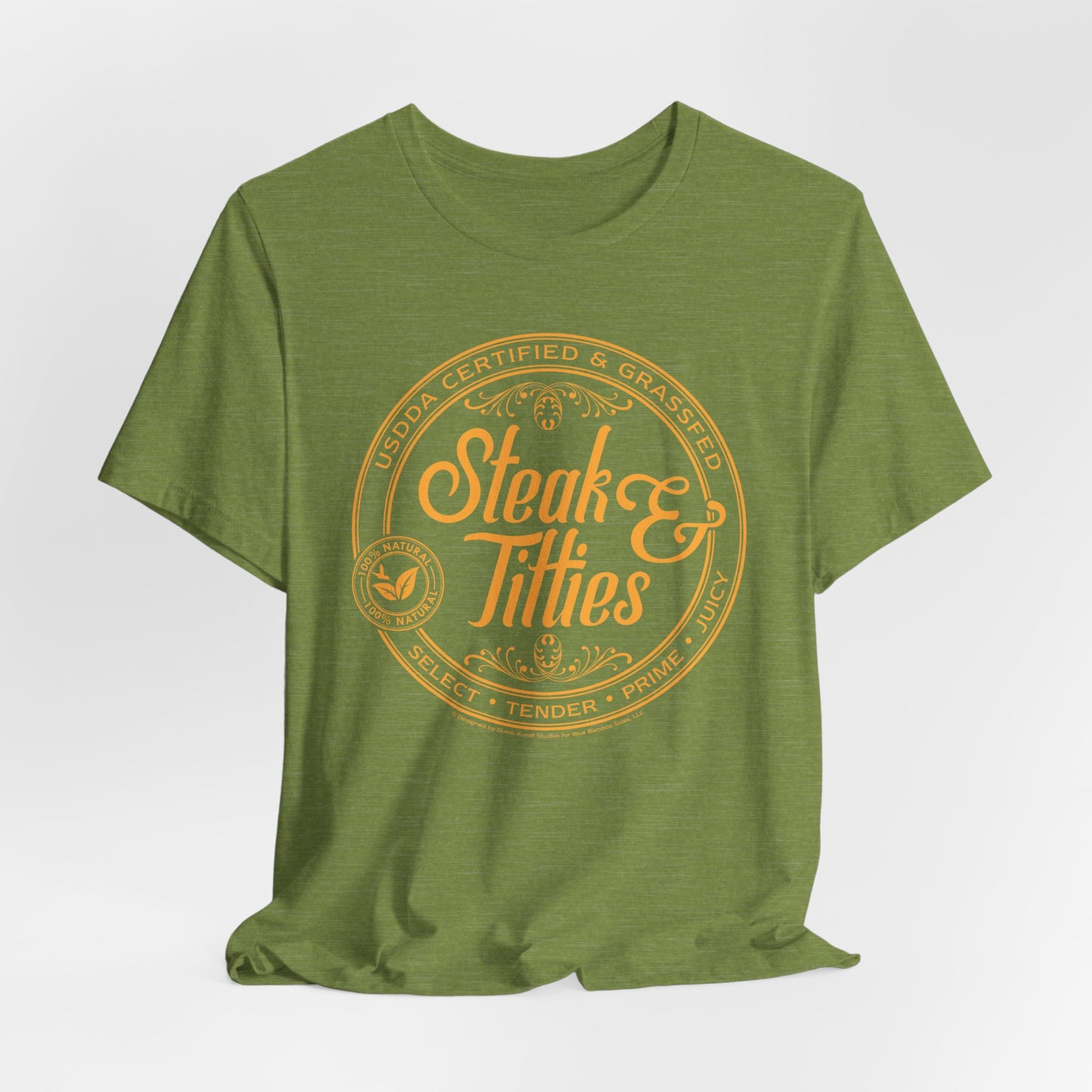 DK225: Steak & Titties - Unisex S/S T-Shirt