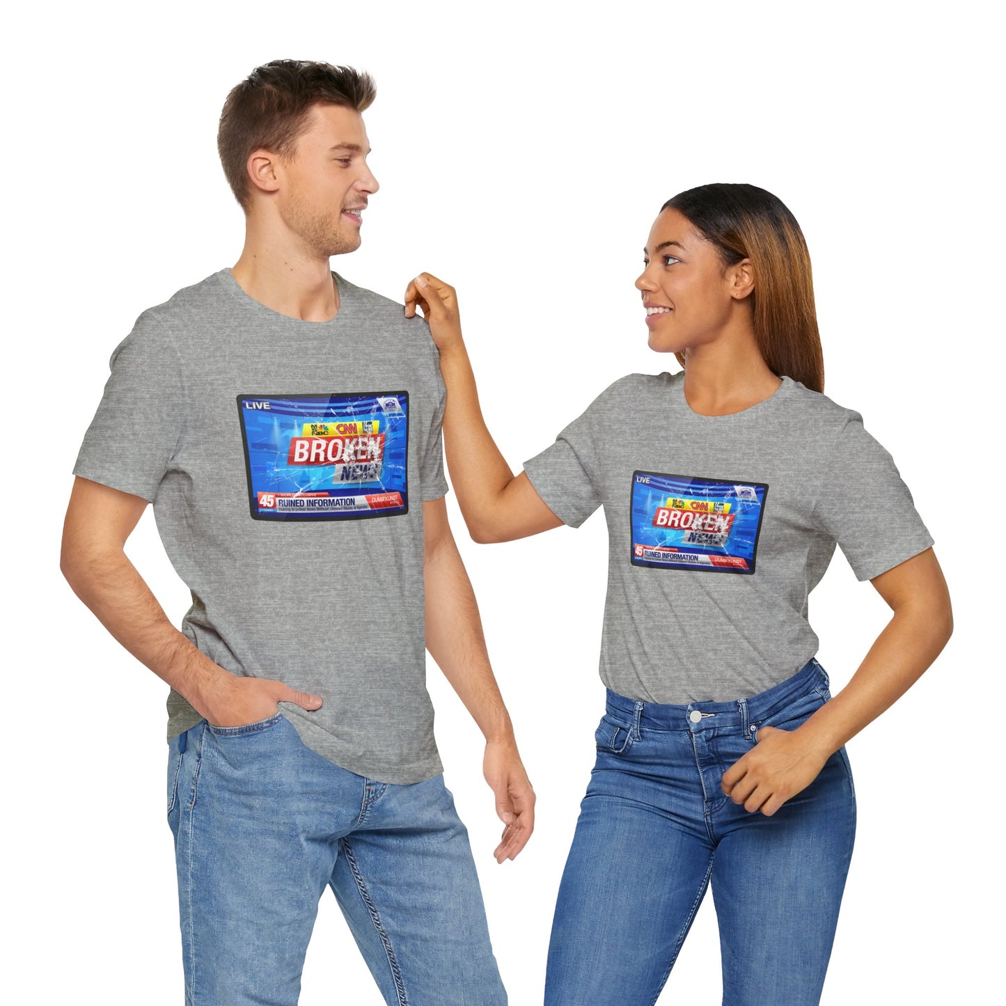 DK24: Broken News - Unisex S/S T-Shirt