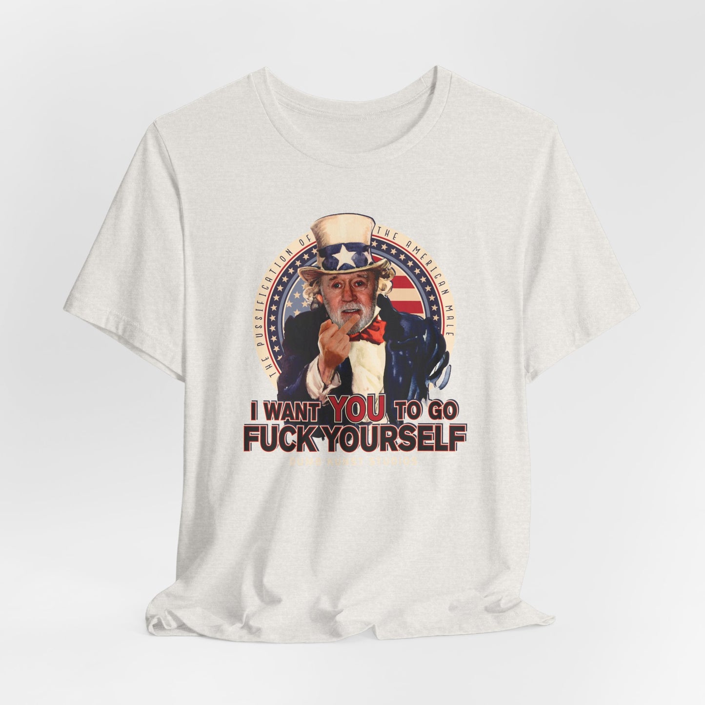DK23: The Pussification of the American Male - Unisex S/S T-Shirt