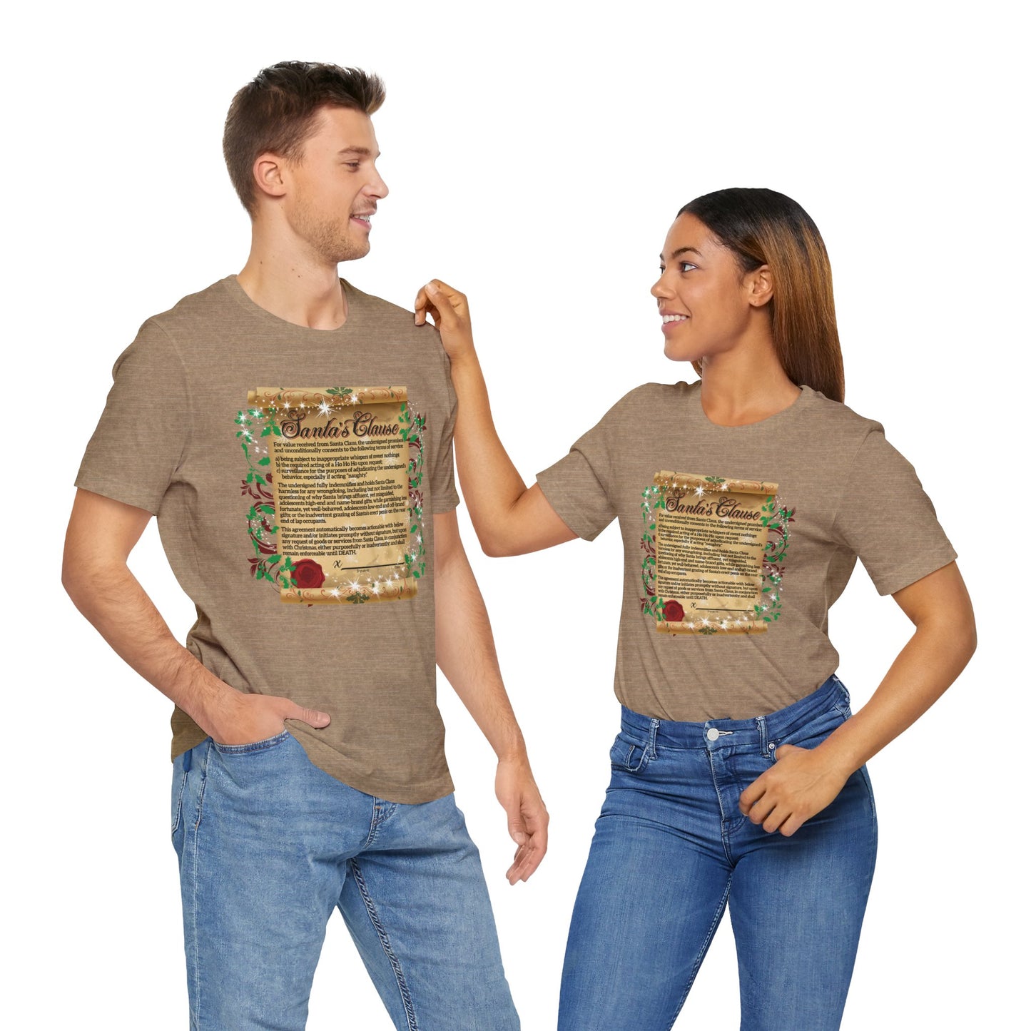 DK35: Santa's Clause - Unisex S/S T-Shirt