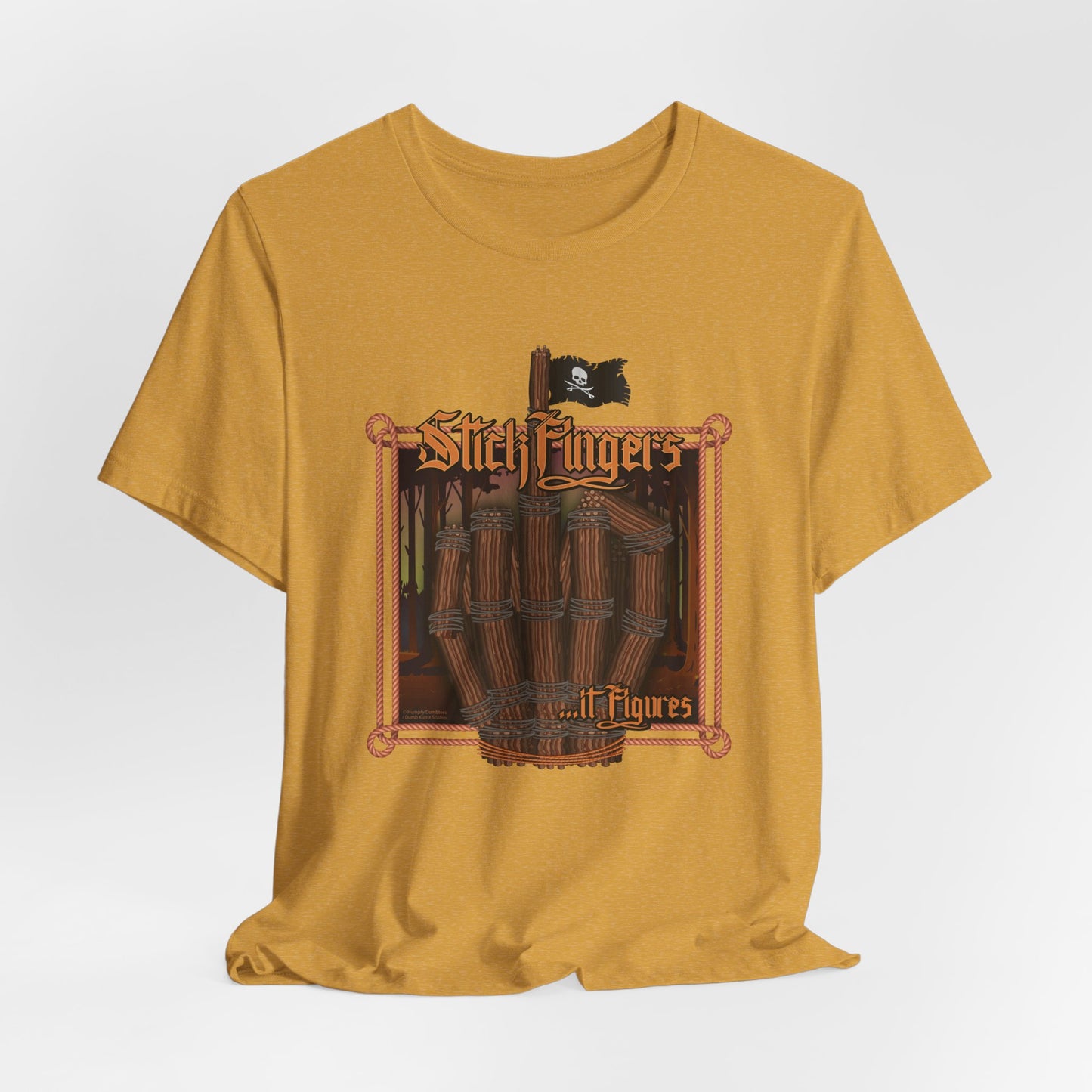 DK218: It Stick Figures - Unisex S/S T-Shirt