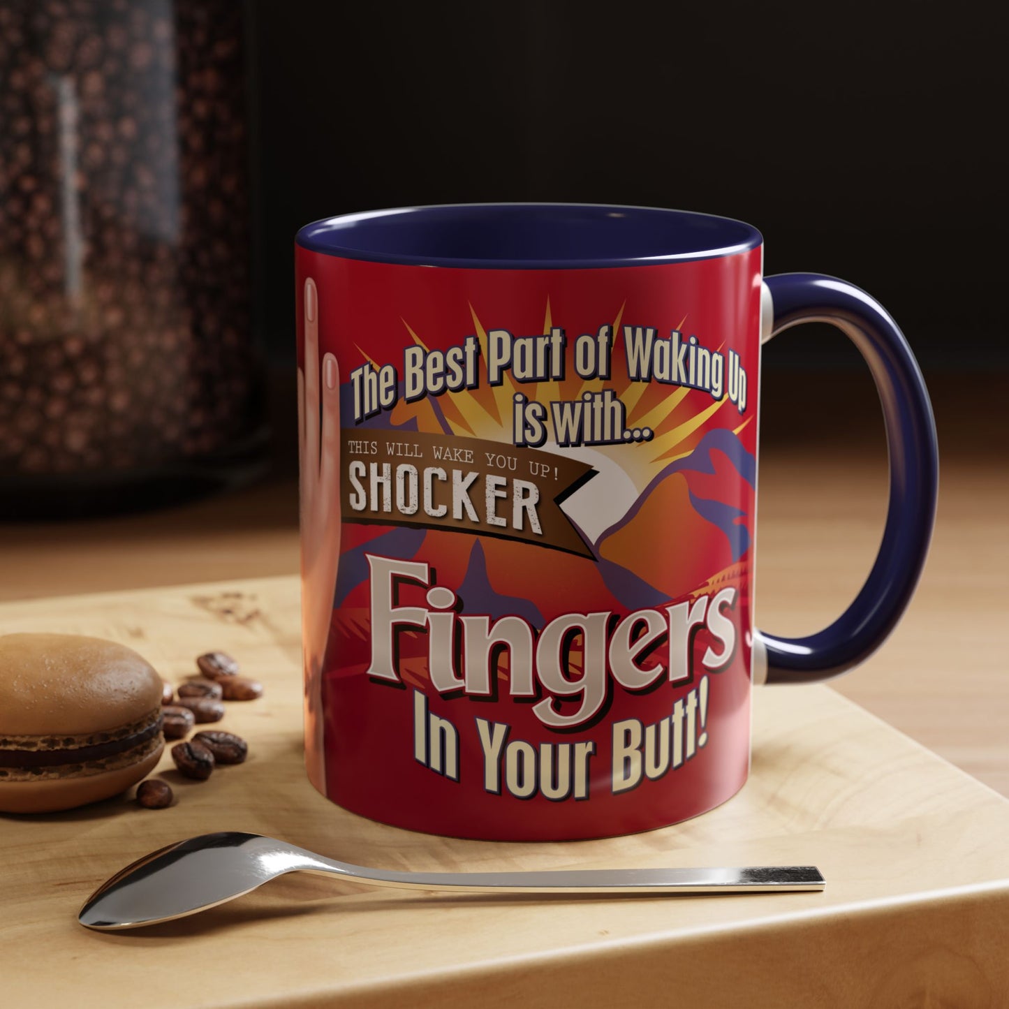 DK104: The Best Part of Waking Up... - Ceramic Coffee Mugs