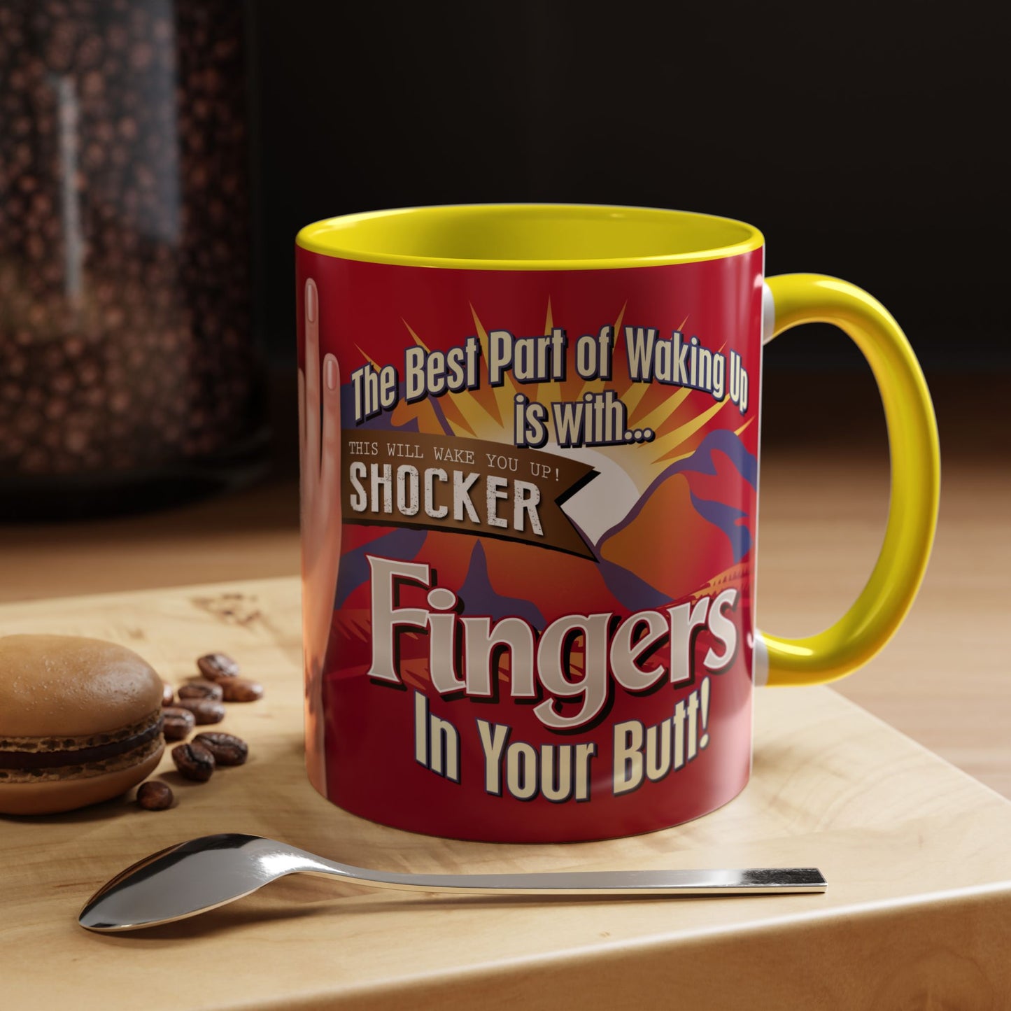 DK104: The Best Part of Waking Up... - Ceramic Coffee Mugs