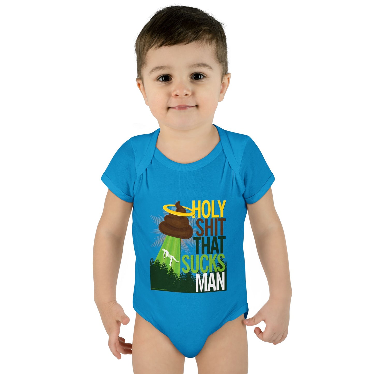 DK134: Holy Shit That Sucks Man - Infant Sized Onsie