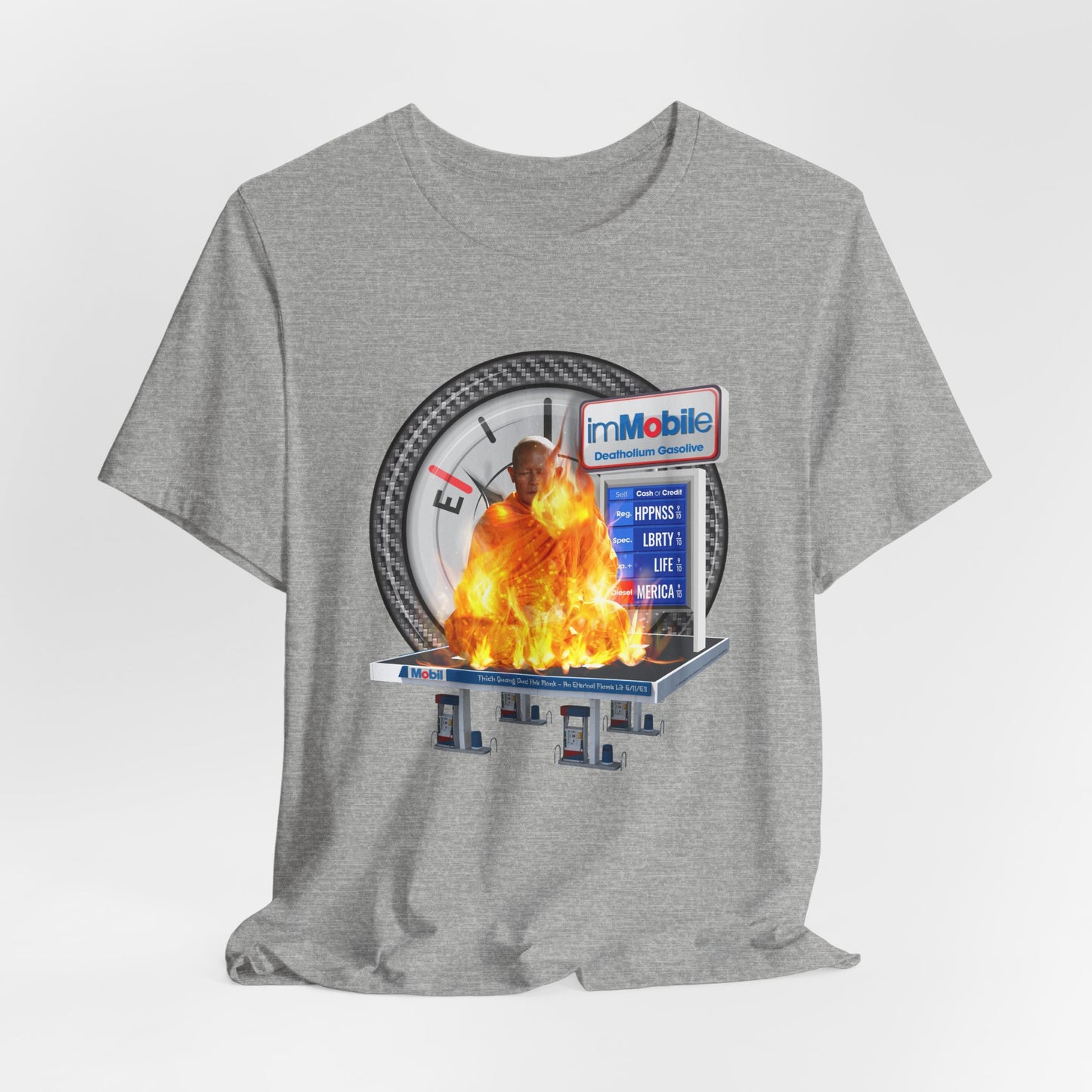 DK93: Deatholium Gasolive (imMOBILe Edition) - Unisex S/S T-Shirt