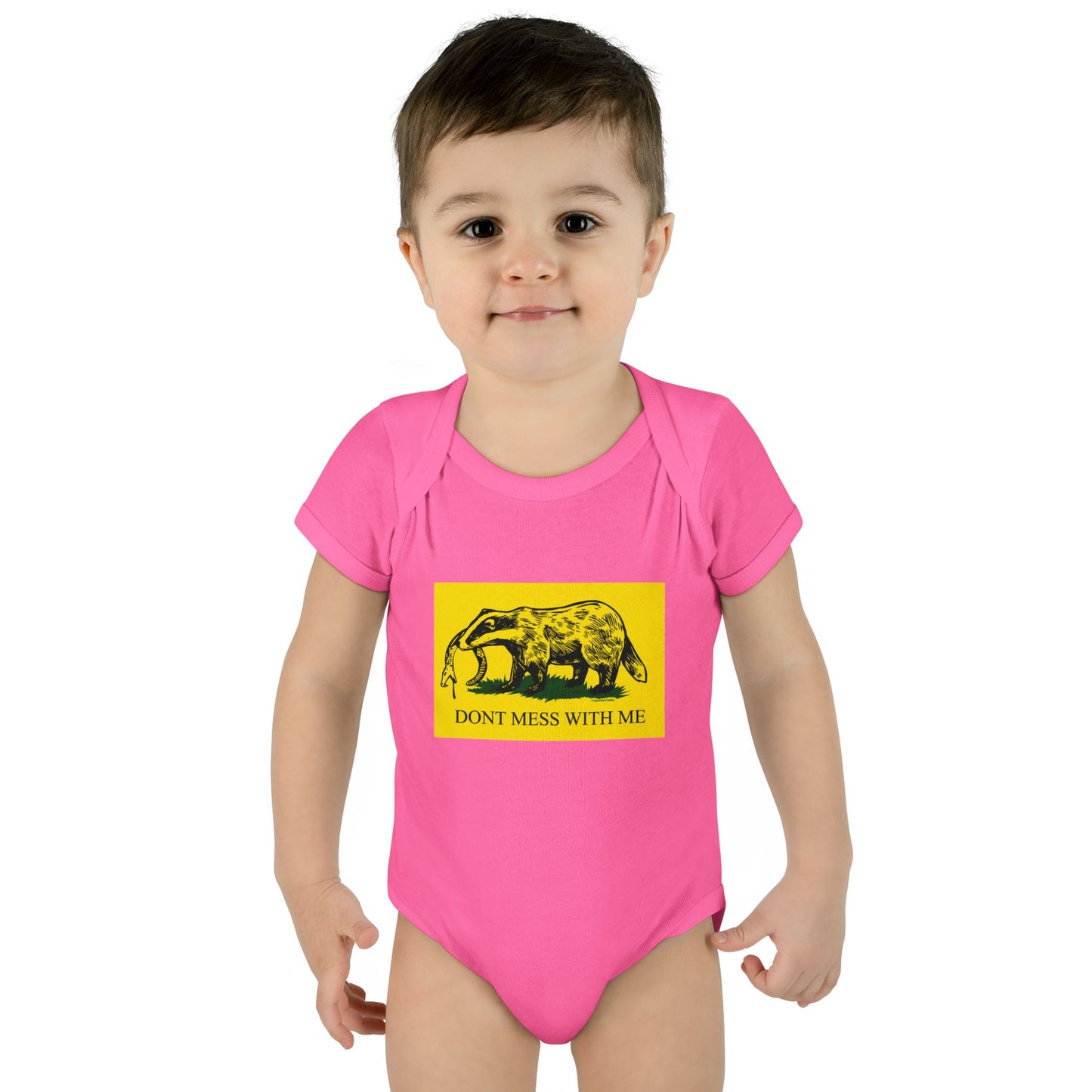 DK14: Honey Badger Don't Give A Fuck - Infant Sized Onsie