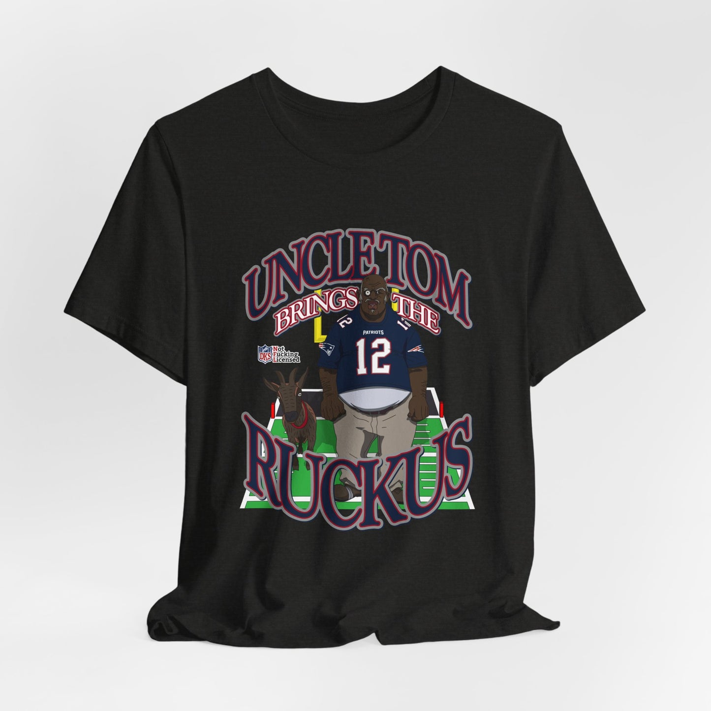 DK112: Uncle Tom Ruckus (New England Edition) - Unisex S/S T-Shirt