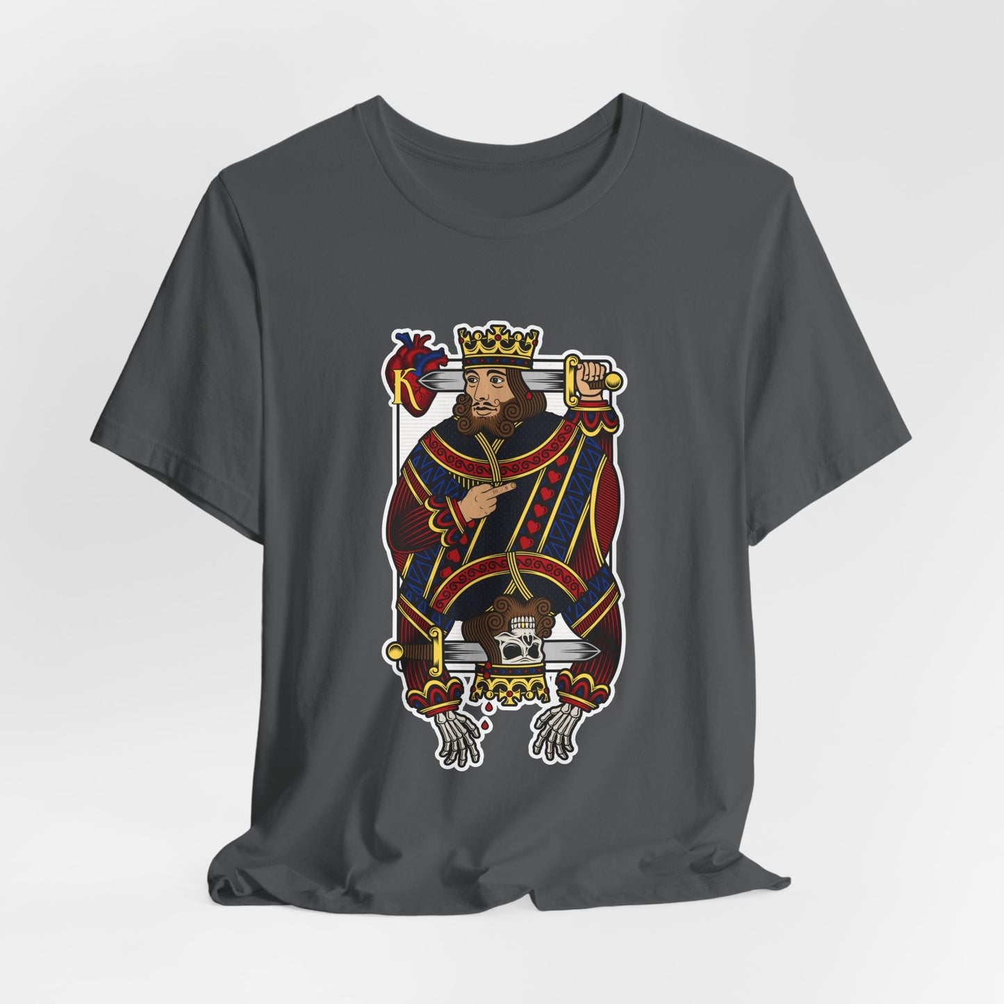 DK121: The King Is Dead (Bicycle Edition) - Unisex S/S T-Shirt