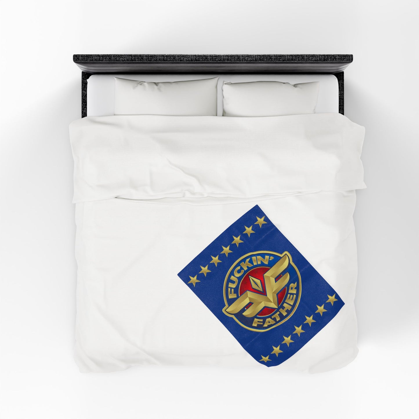 DK234: MF'in Fatherfuckers (HIS Edition) - Velveteen Plush Blanket